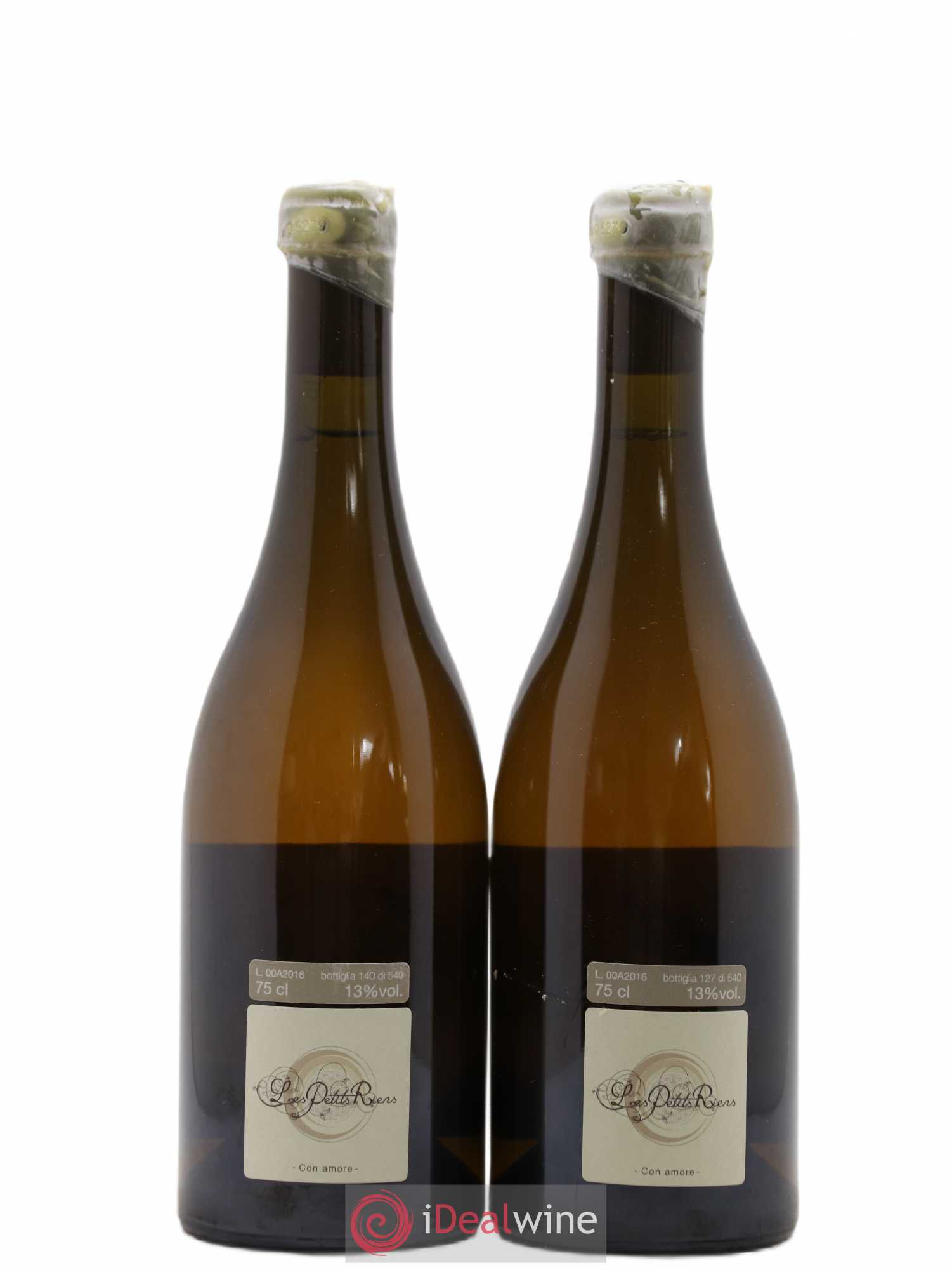 Italie Vino Bianco L'Air Des Cimes Les Petits Riens 2016 - Posten von 2 Flaschen - 1
