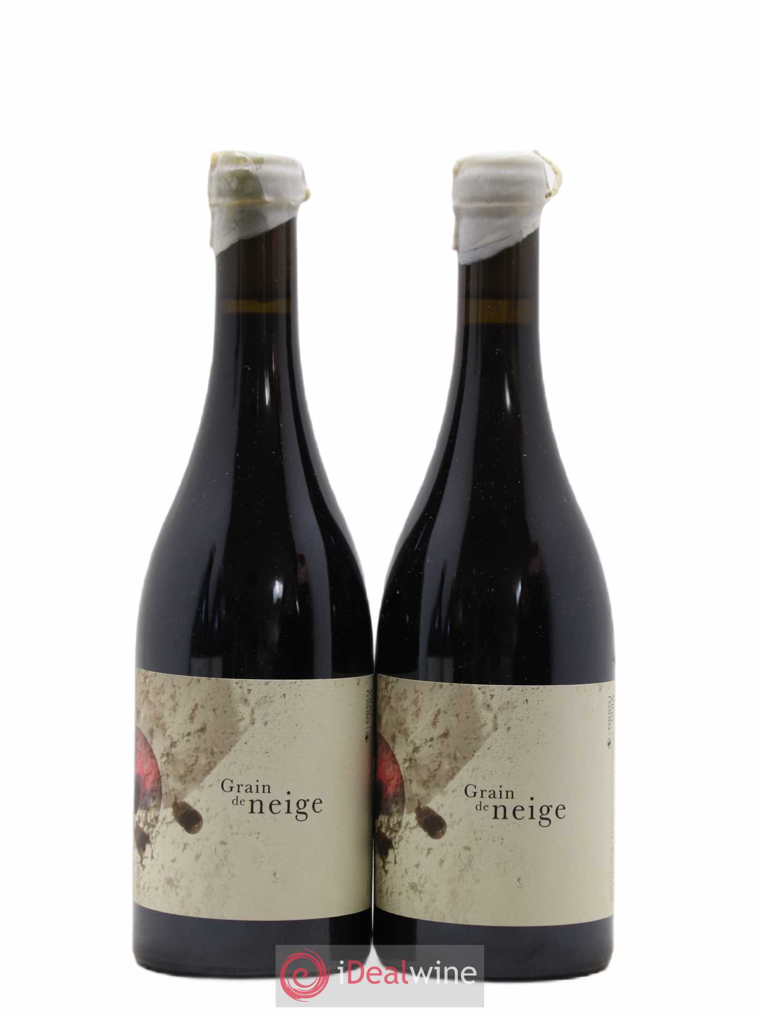 Italie Vino Rosso Grain De Neige Les Petits Riens 2016 - Posten von 2 Flaschen - 0