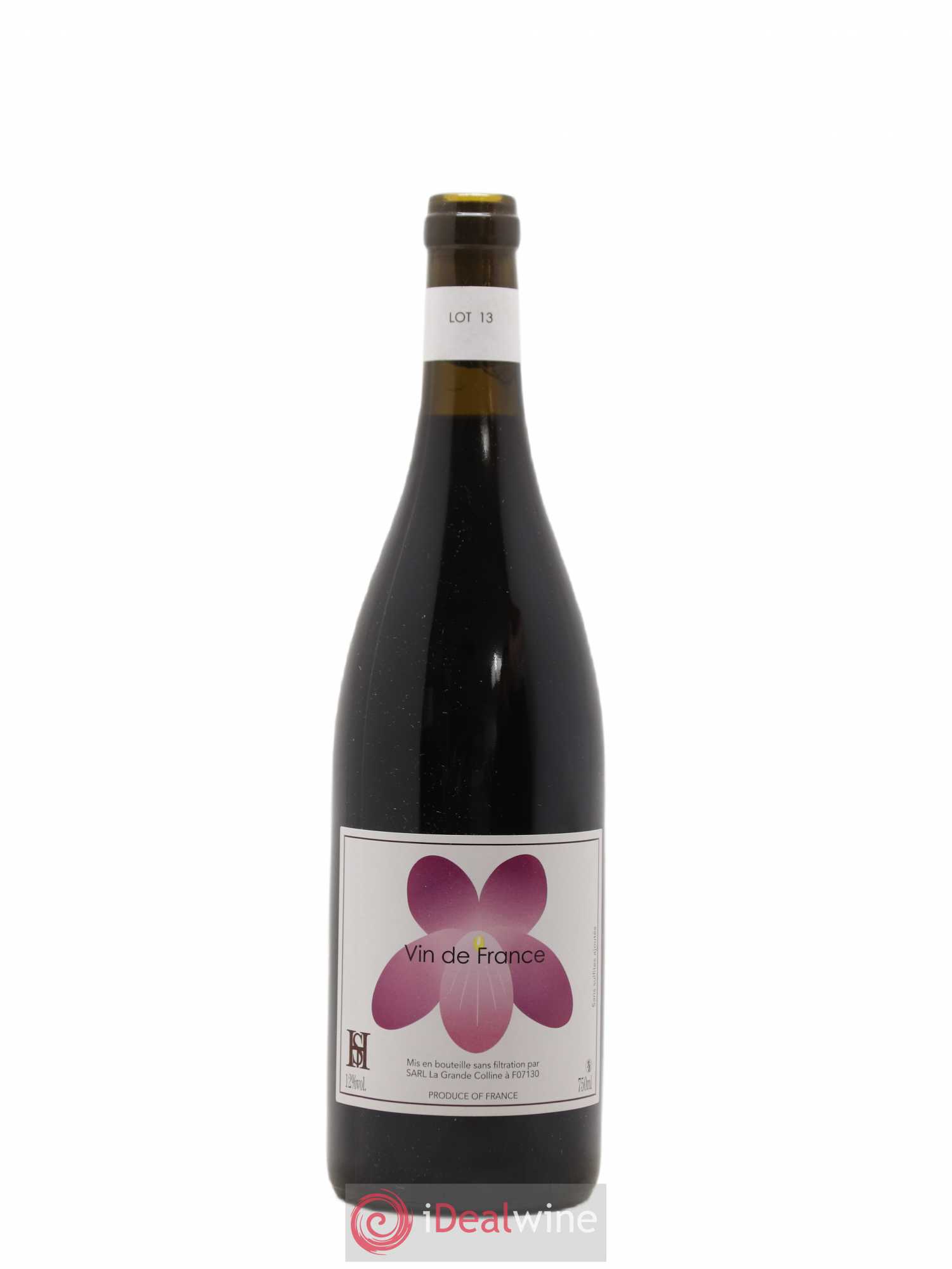 Vin de France (Ex Saint-Joseph) Hirotake Ooka - Domaine La Grande Colline 2013 - Lot de 1 bouteille - 0