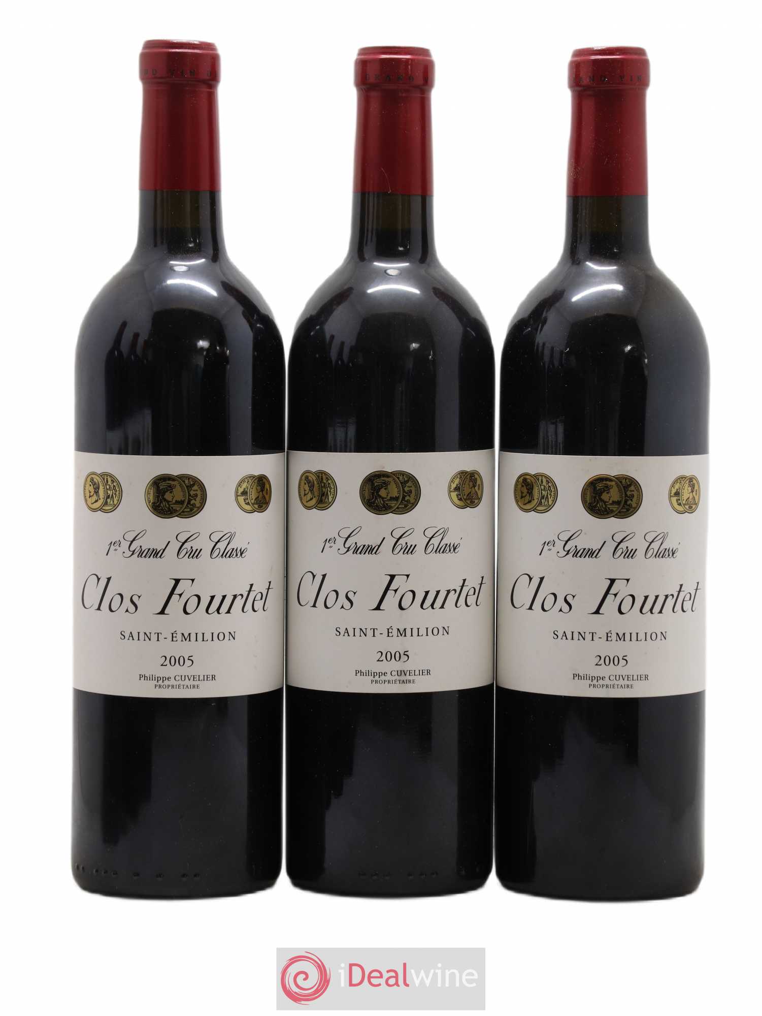 Clos Fourtet 1er Grand Cru Classé B 2005 - Lot de 6 bouteilles - 1