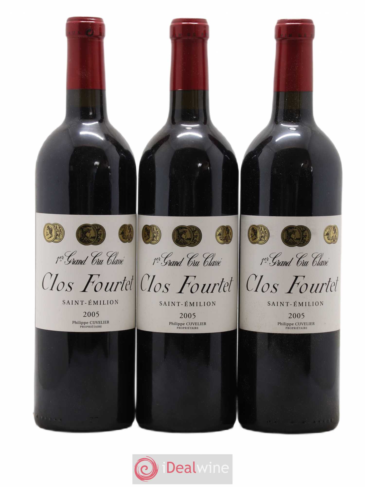 Clos Fourtet 1er Grand Cru Classé B 2005 - Lot de 6 bouteilles - 2