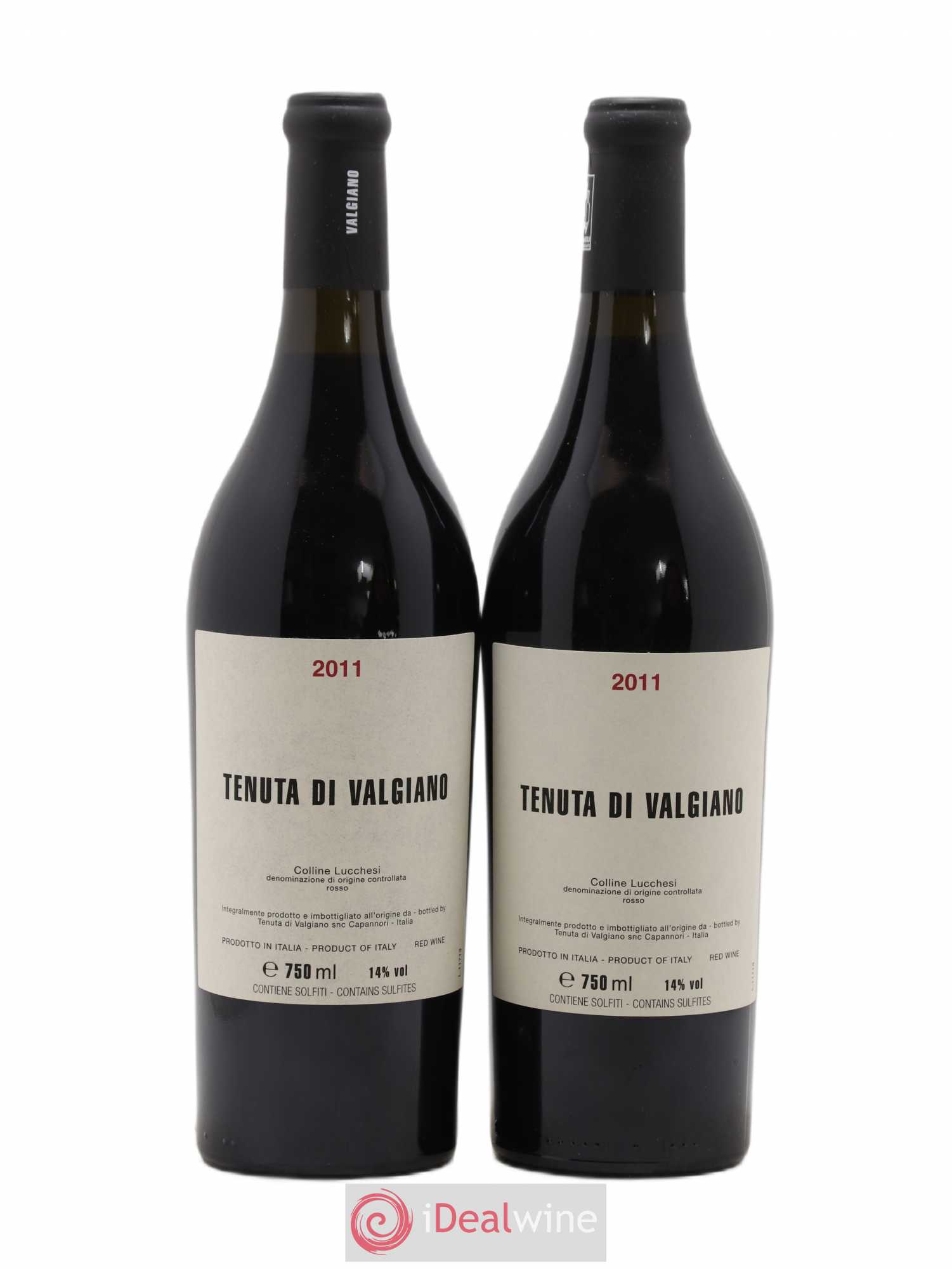 Colline Lucchesi DOC Tenuta di Valgiano 2011 - Lot of 2 bottles - 0