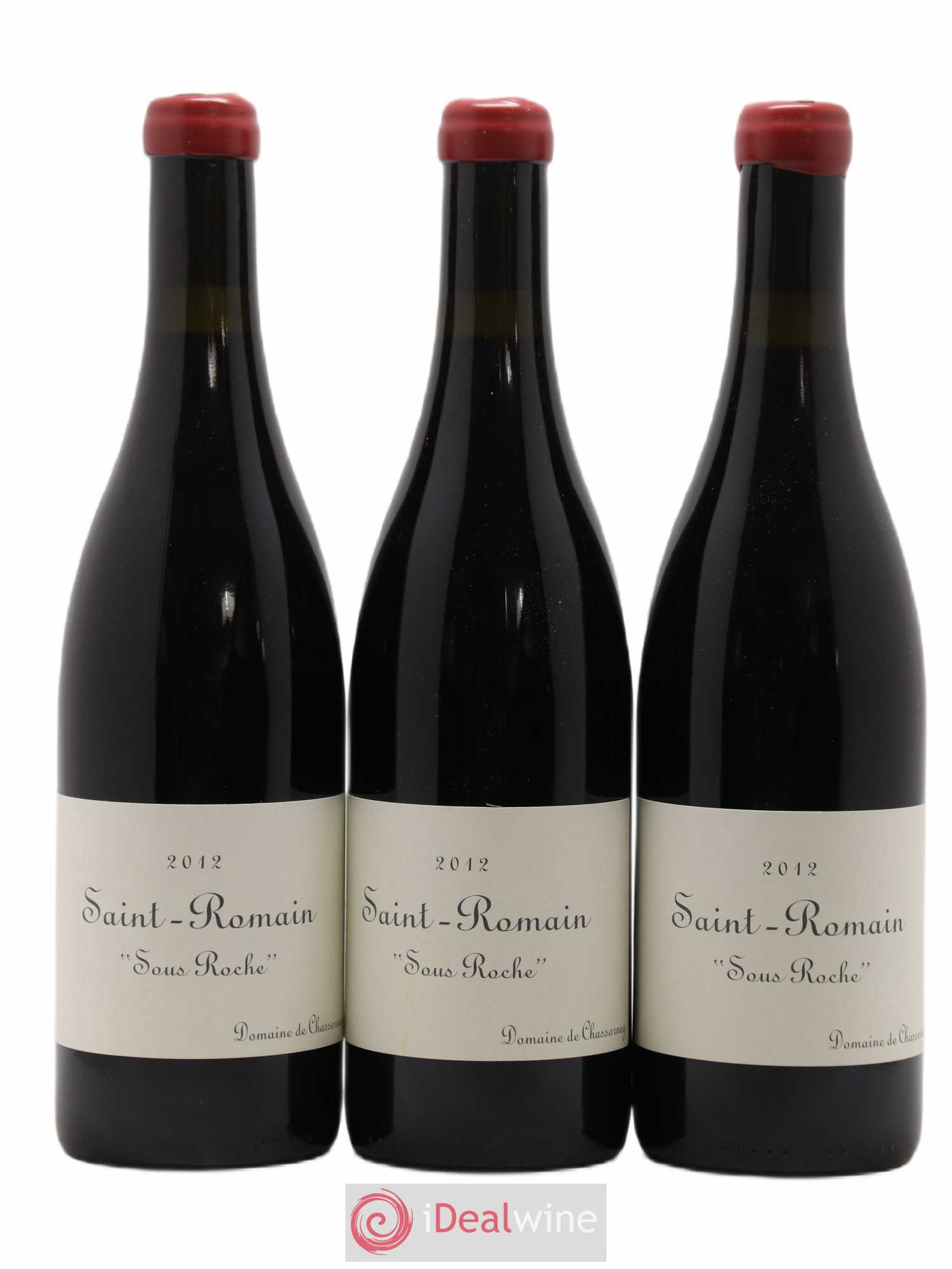 Saint-Romain Sous Roche Domaine de Chassorney 2012 - Lot de 3 bouteilles - 0