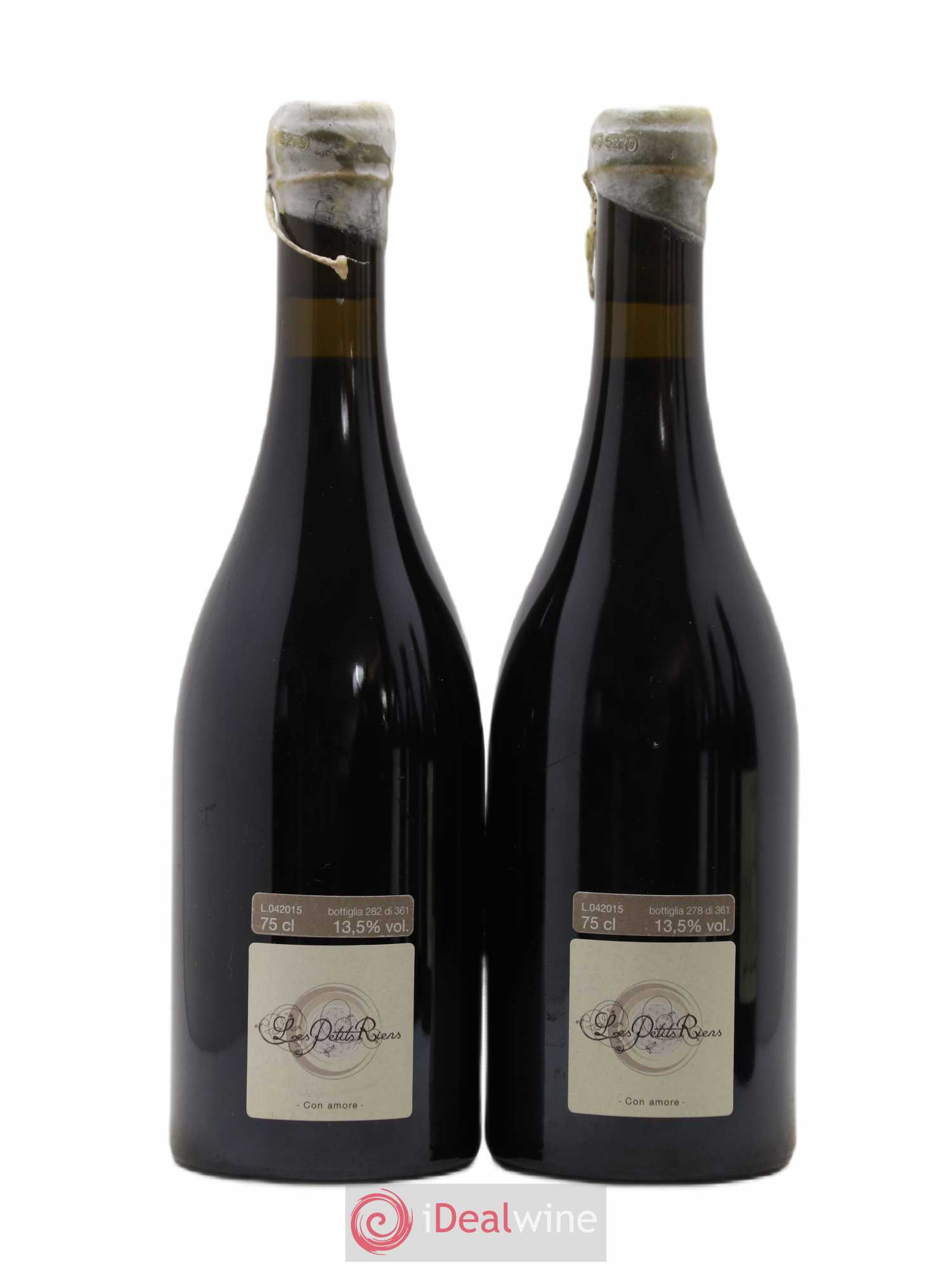 Italie Vino Entre Terre Et Ciel Les Petits Riens 2015 - Posten von 2 Flaschen - 1