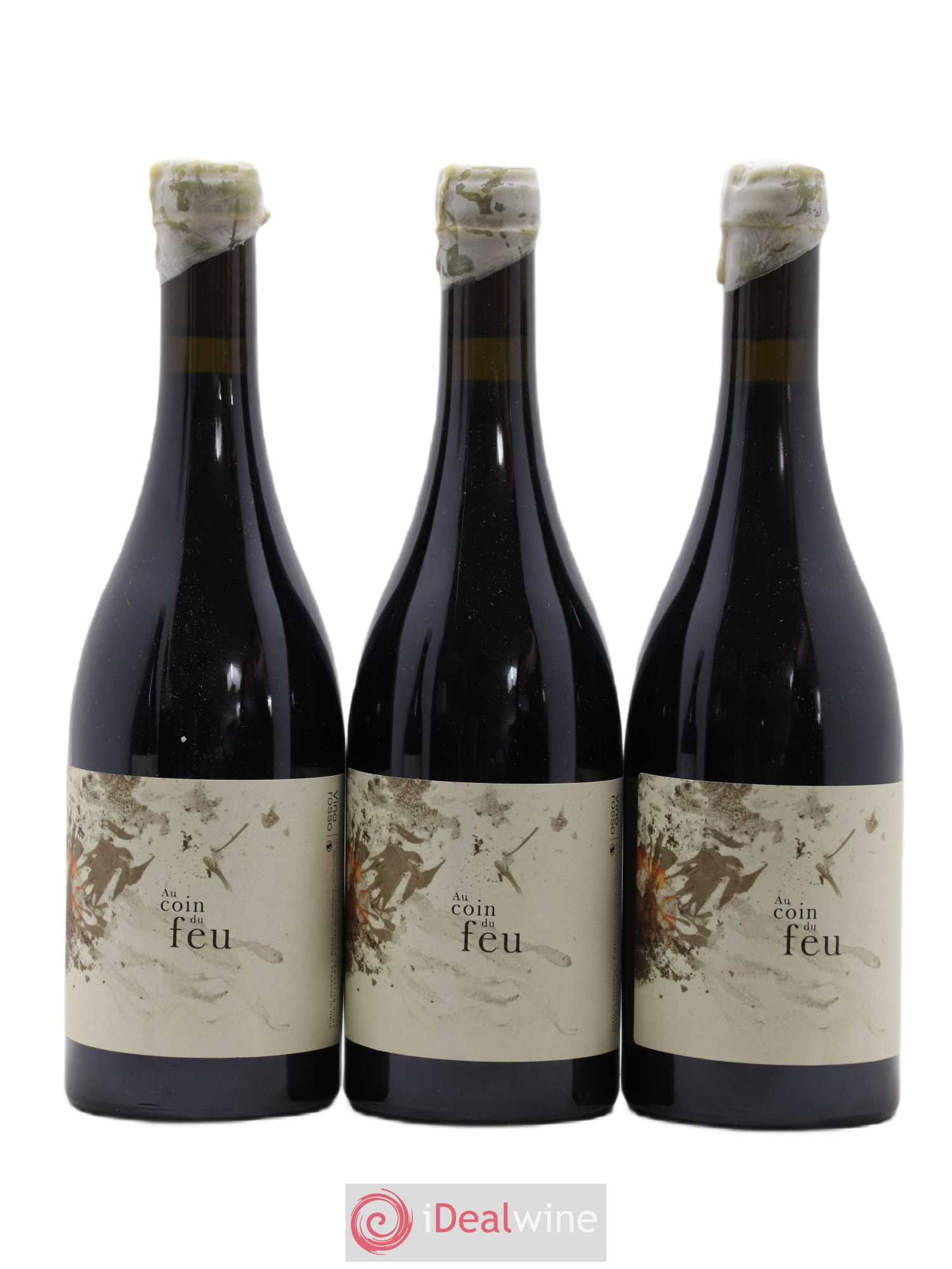 Italie Vino Rosso Au Coin Du Feu Les Petits Riens 2016 - Lot of 3 bottles - 0