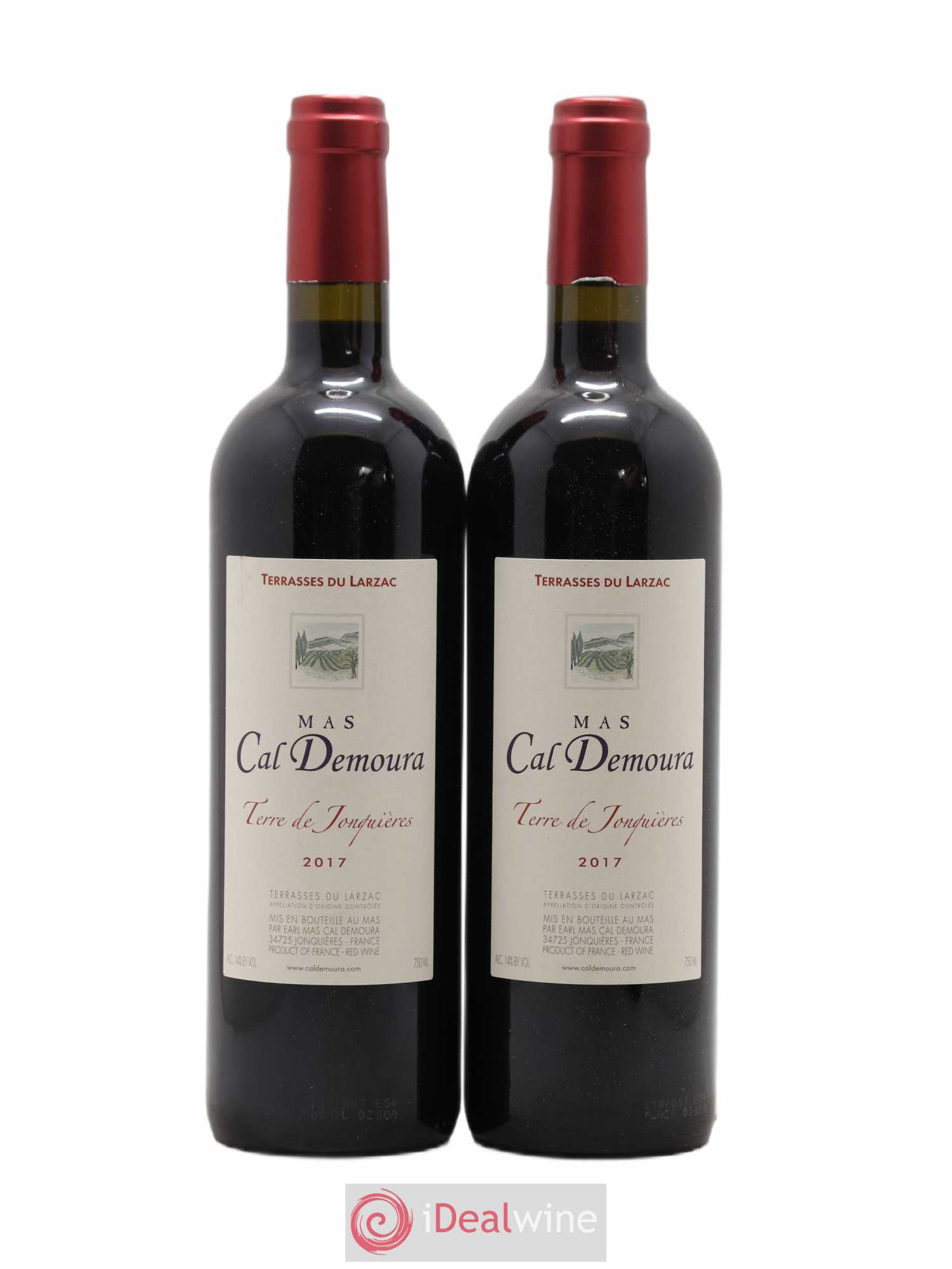 Terrasses du Larzac Terre de Jonquières Mas Cal Demoura 2017 - Lot de 2 bouteilles - 0