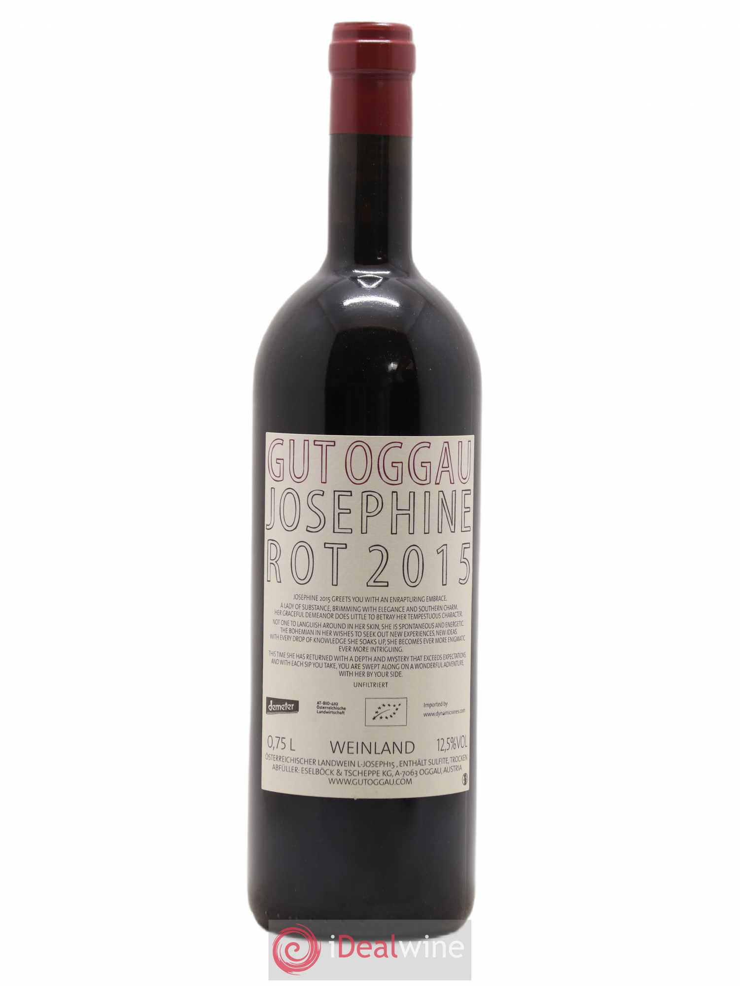 Autriche Josephine Gut Oggau 2015 - Posten von 1 Flasche - 1