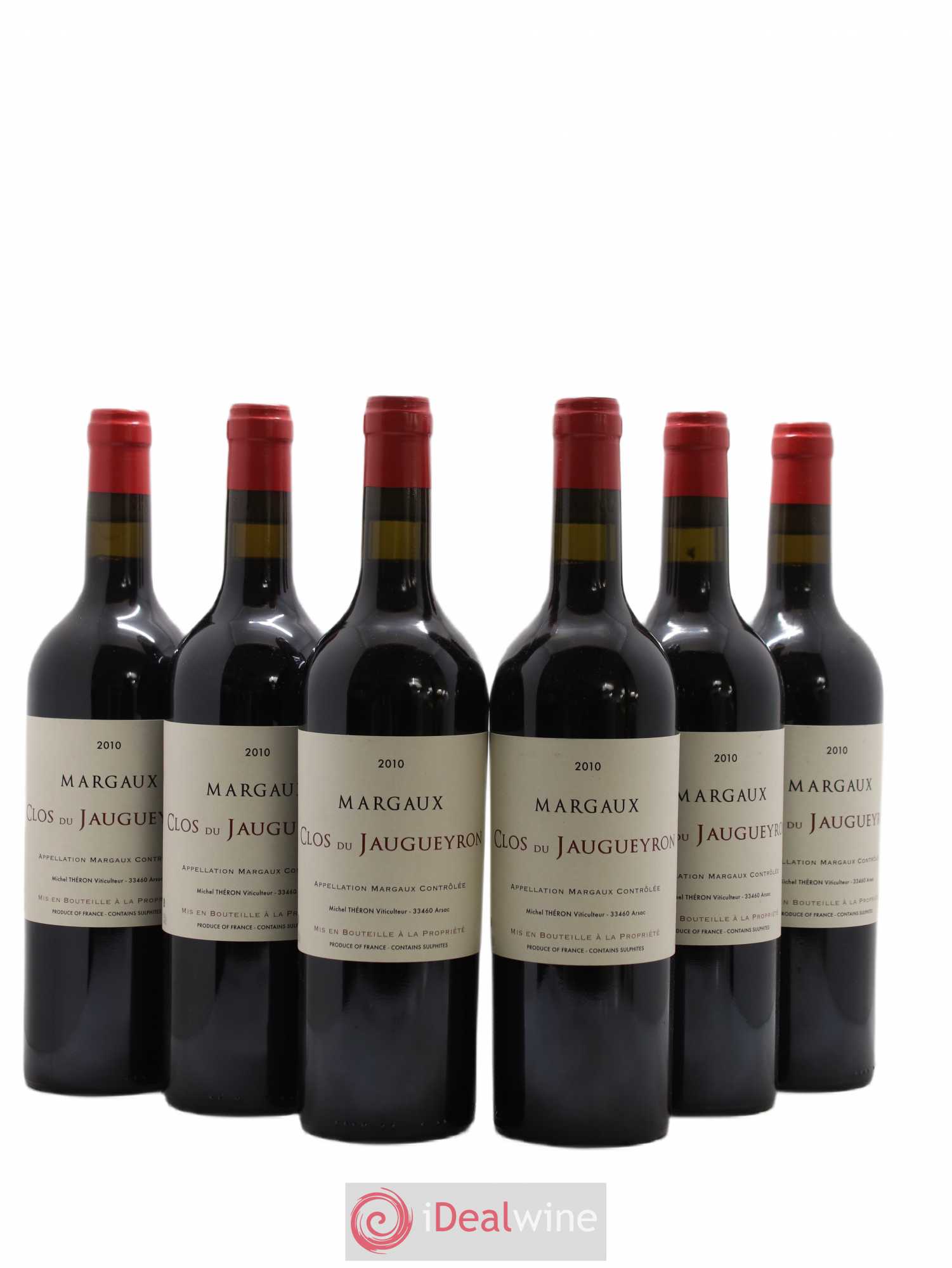 Clos du Jaugueyron 2010 - Lot de 6 bouteilles - 0