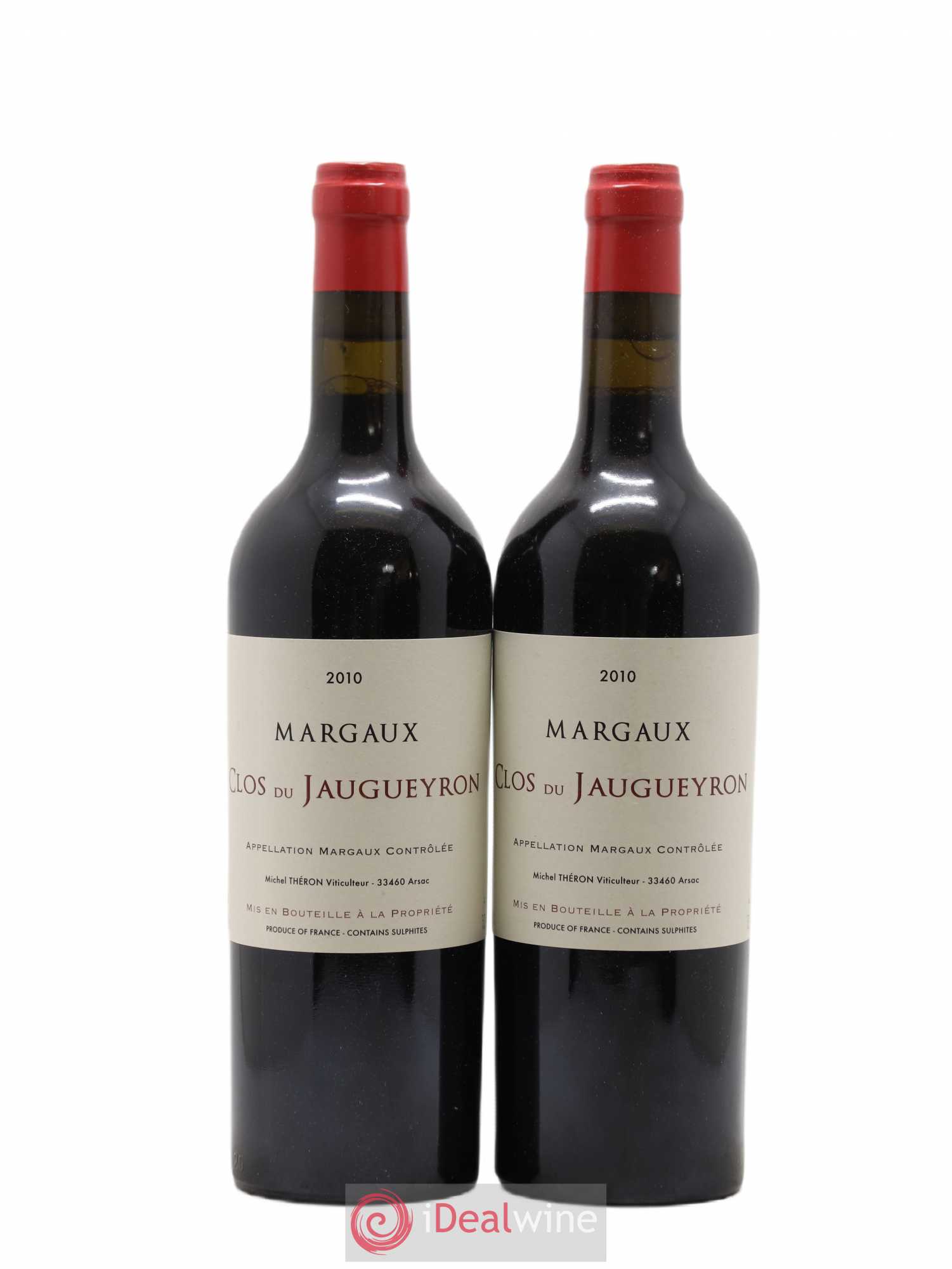 Clos du Jaugueyron 2010 - Lot de 2 bouteilles - 0