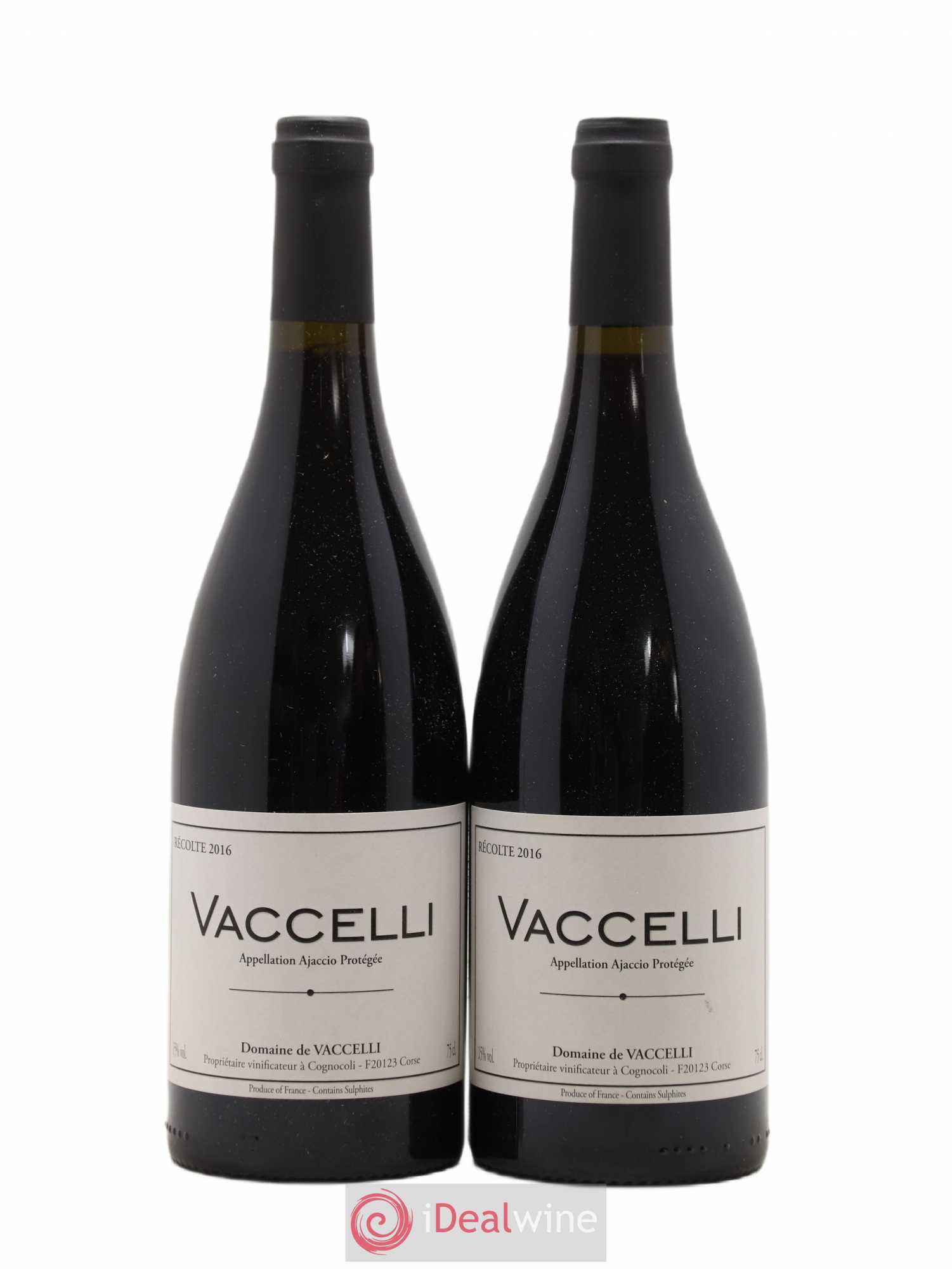 Ajaccio Vaccelli 2016 - Lot de 2 bouteilles - 0