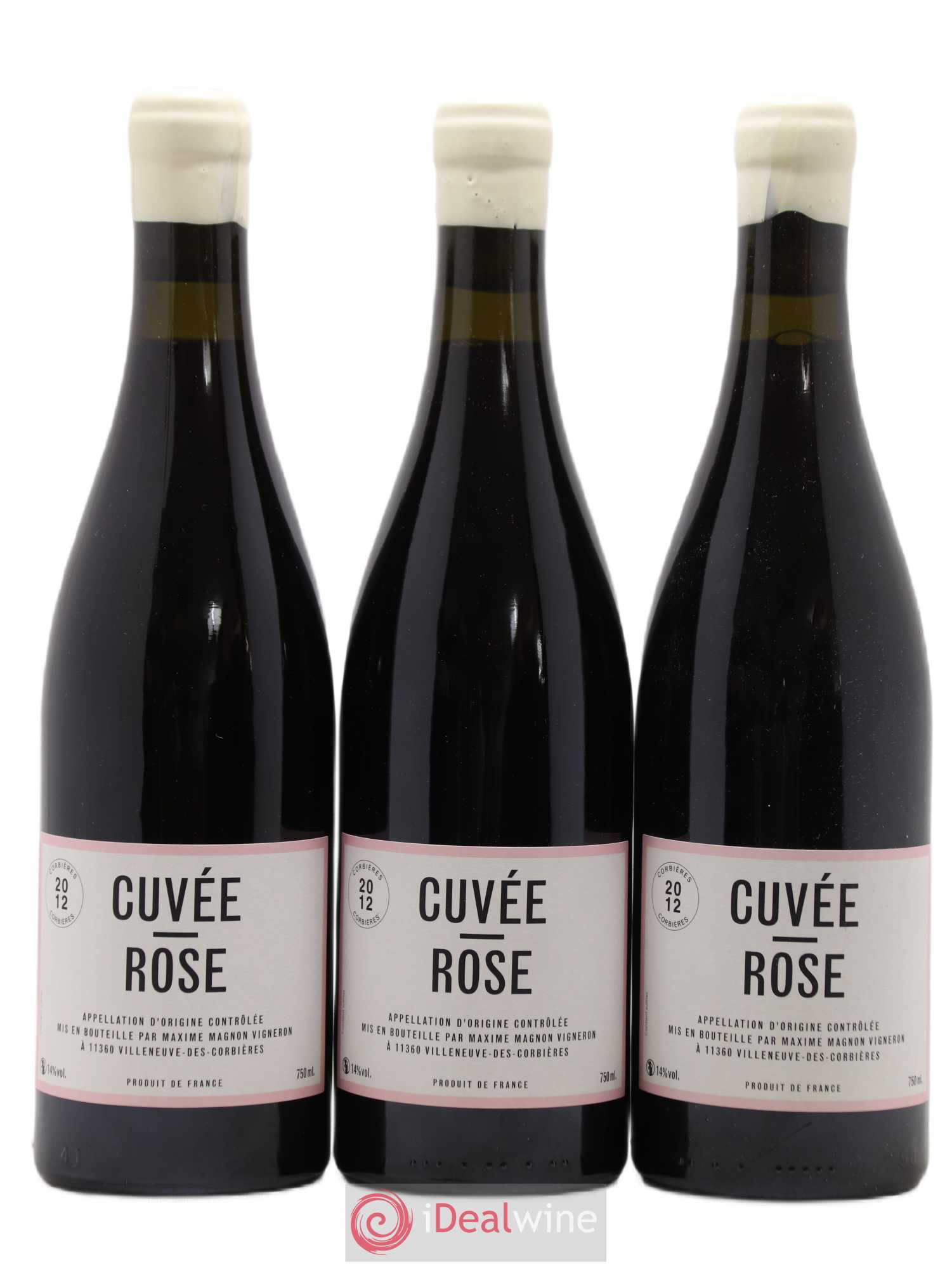 Corbières Cuvée Rose Maxime Magnon 2012 - Lot de 3 bouteilles - 0