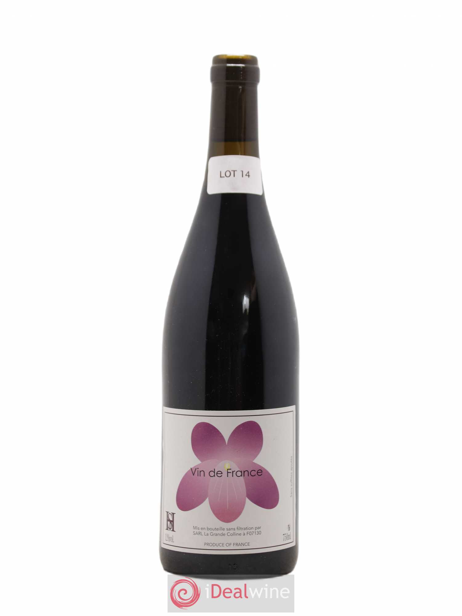 Vin de France (Ex Saint-Joseph) Hirotake Ooka - Domaine La Grande Colline 2014 - Lot de 1 bouteille - 0