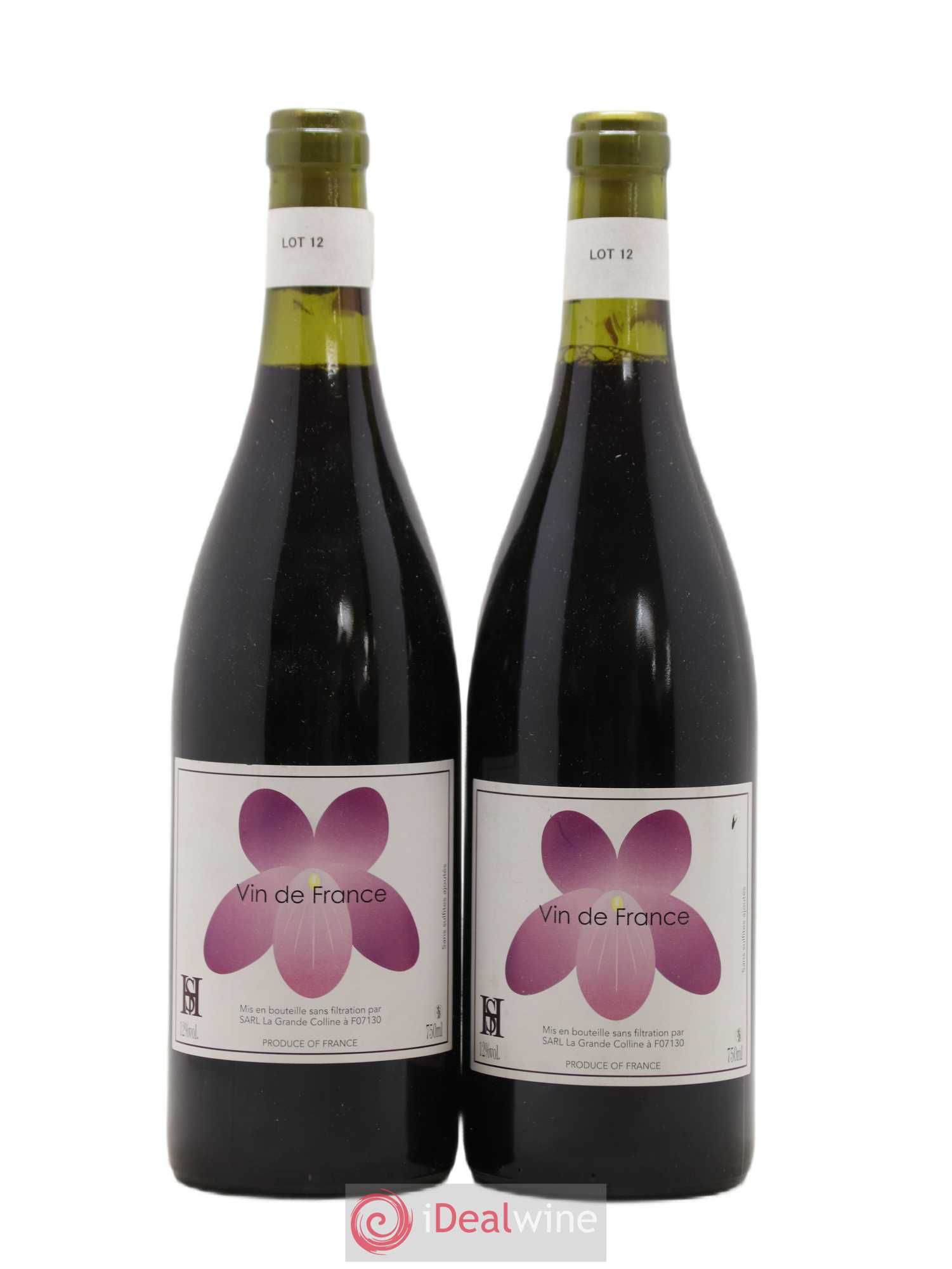 Vin de France (Ex Saint-Joseph) Hirotake Ooka - Domaine La Grande Colline 2012 - Lot de 2 bouteilles - 0
