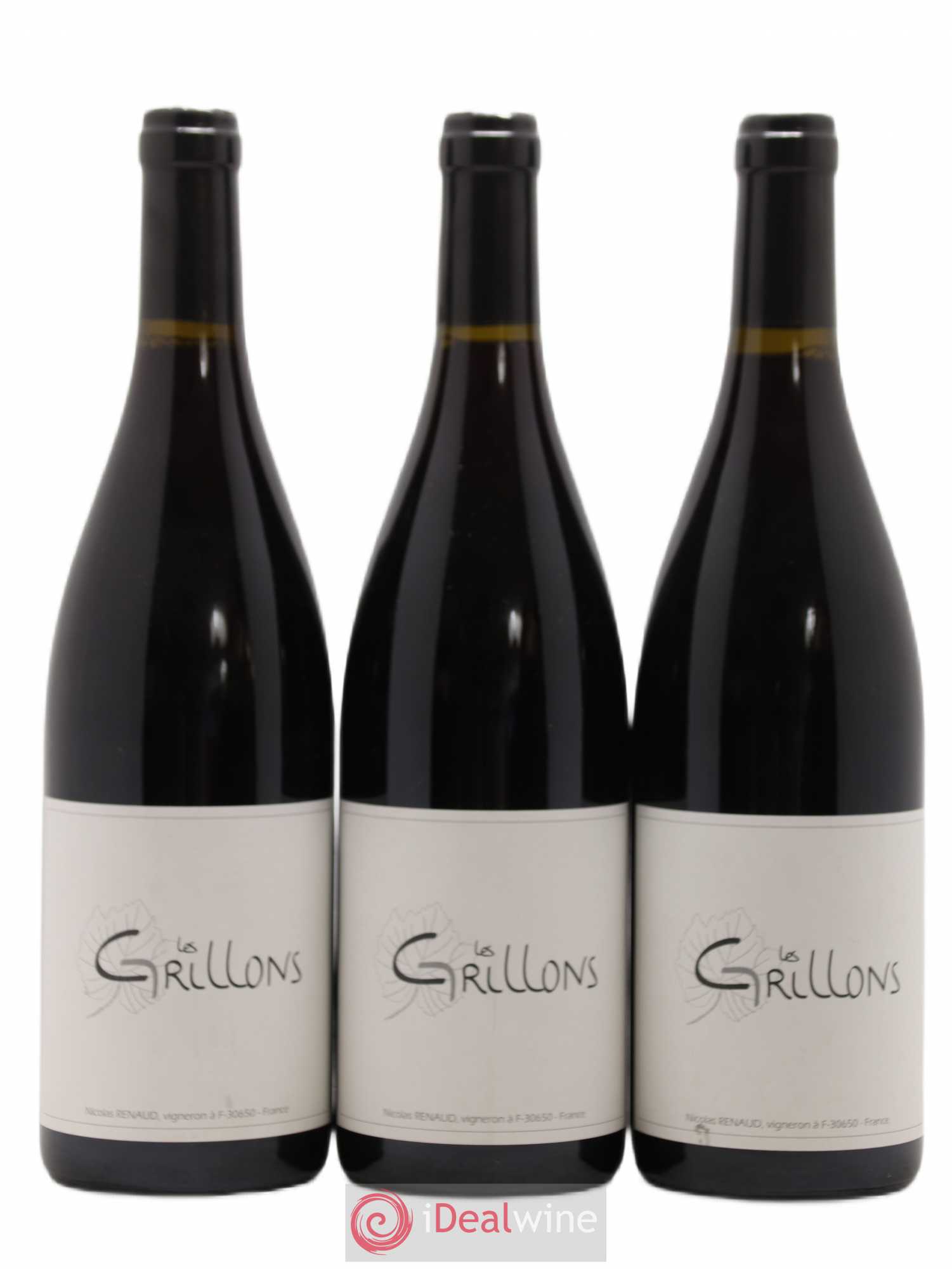 Vin de France Les Grillons Clos des Grillons 2016 - Lot de 3 bouteilles - 0