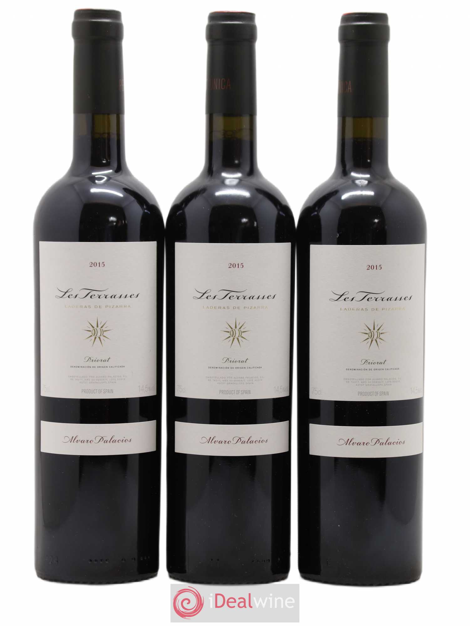 Priorat DOCA Alvaro Palacios Les Terrasses 2015 - Posten von 3 Flaschen - 0