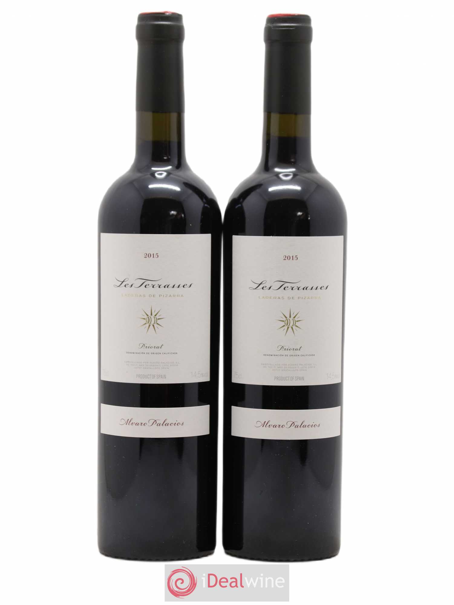 Priorat DOCA Alvaro Palacios Les Terrasses 2015 - Lotto di 2 bottiglie - 0
