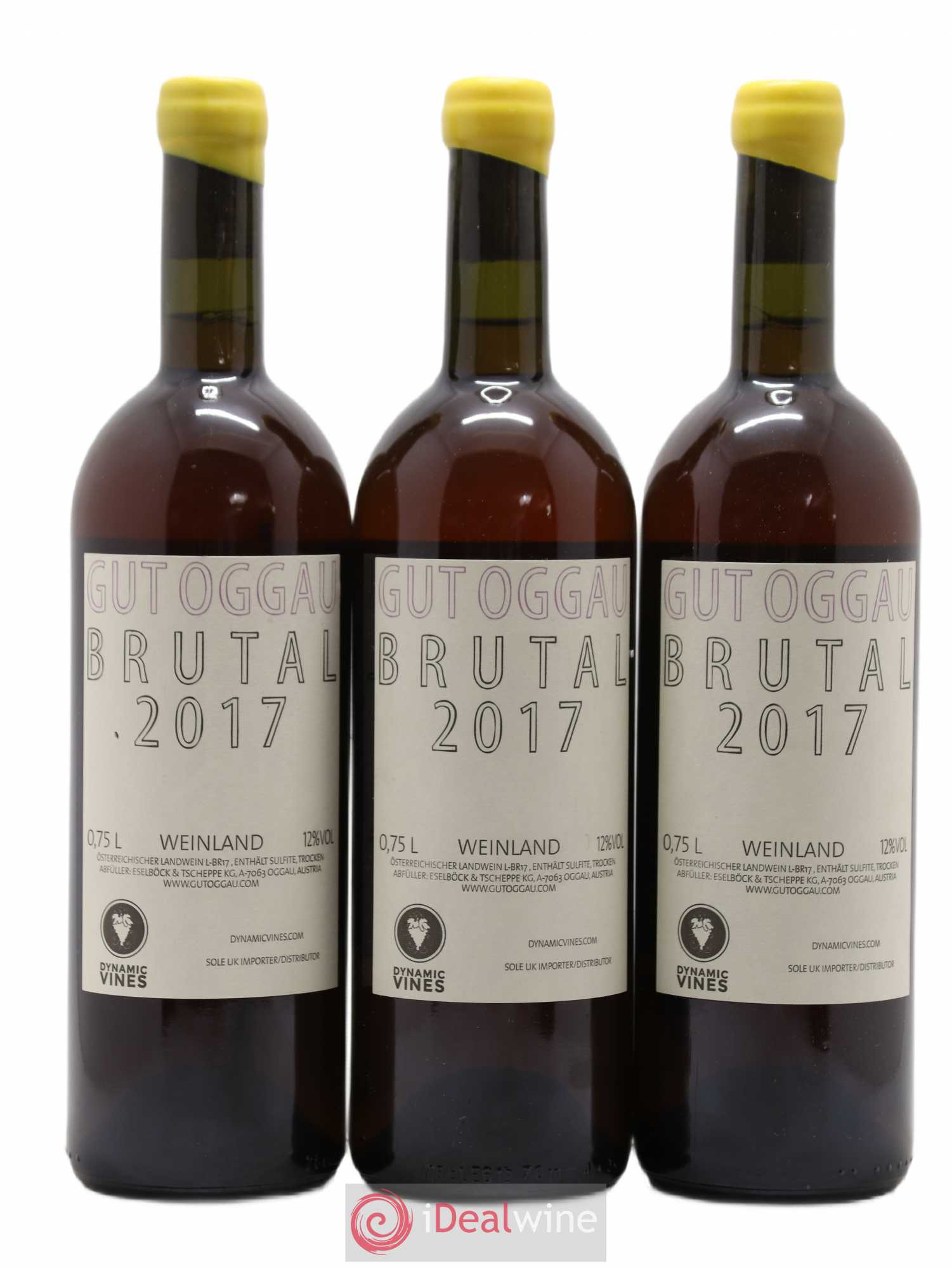 Divers Brutal Gut Oggau 2017 - Lot of 3 bottles - 1