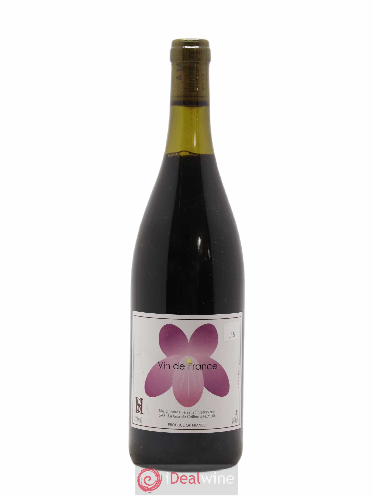 Vin de France (Ex Saint-Joseph) Hirotake Ooka - Domaine La Grande Colline 2015 - Lot de 1 bouteille - 0