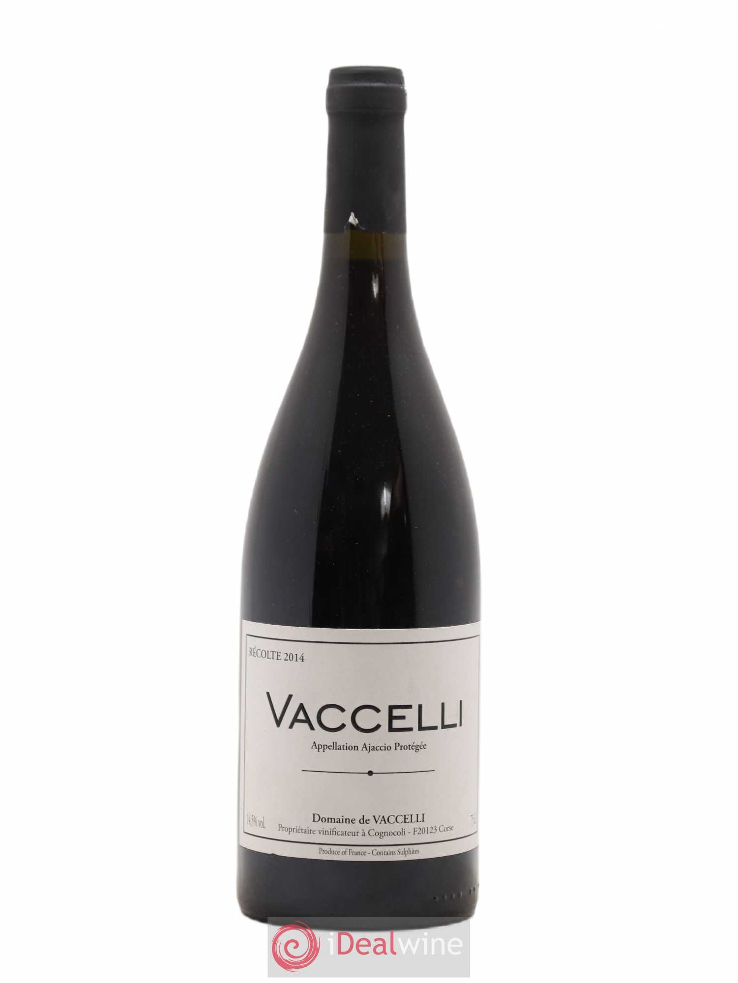 Ajaccio Vaccelli 2014 - Lot de 1 bouteille - 0