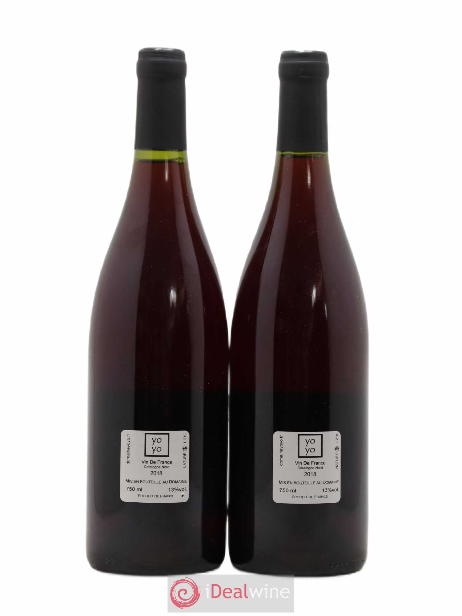 Vin de France La Tranchée Domaine Yoyo 2018 - Lot de 2 bouteilles - 1