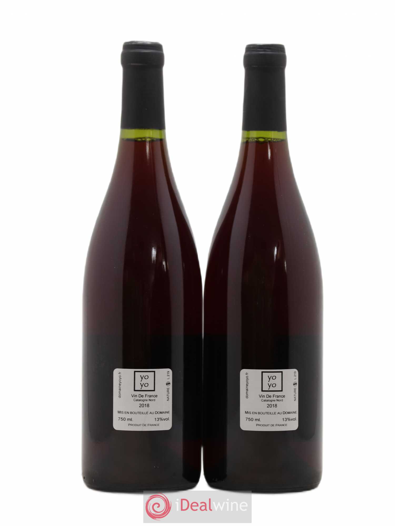 Vin de France La Tranchée Domaine Yoyo 2018 - Lot de 2 bouteilles - 1