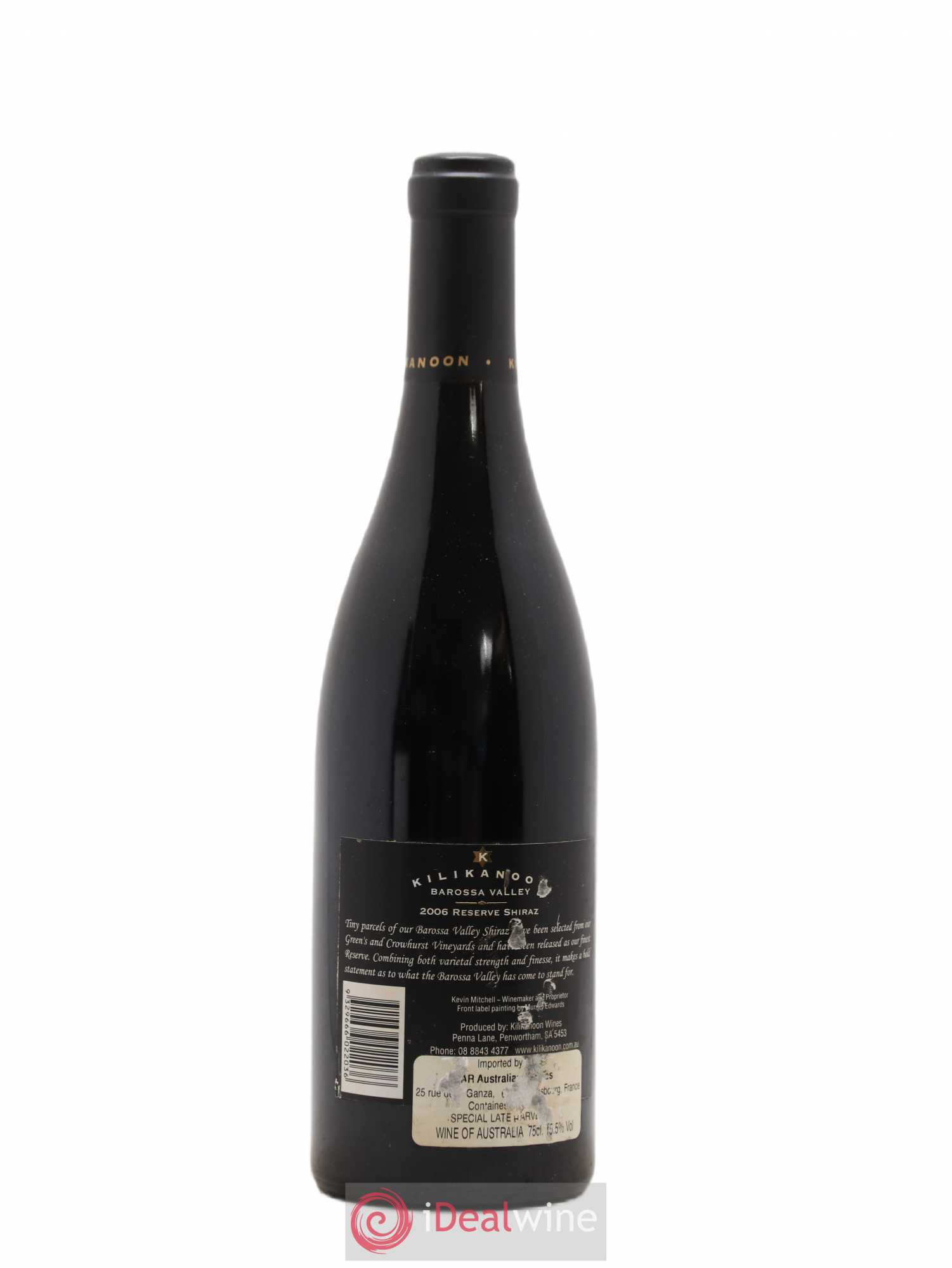 Australie Kilikanoon Barossa Valley Shiraz 2006 - Posten von 1 Flasche - 1