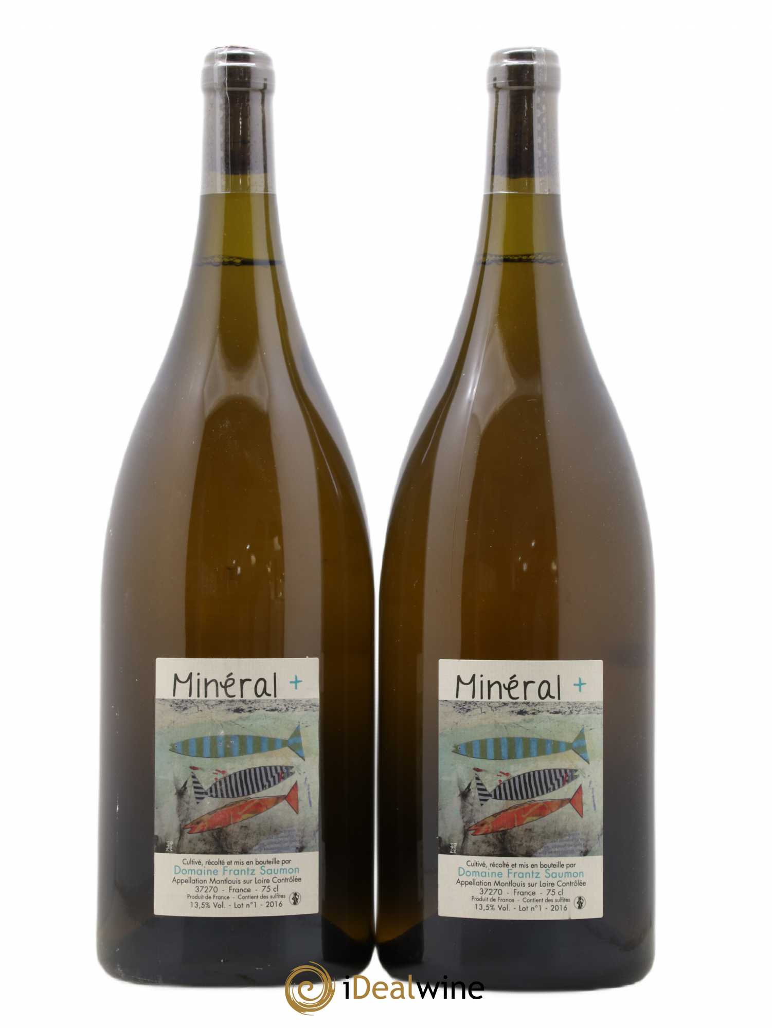 Montlouis-sur-Loire Minéral Frantz Saumon 2016 - Posten von 2 Magnum - 0