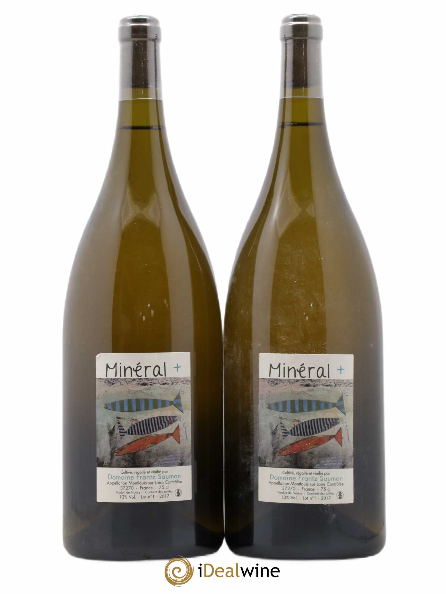 Montlouis-sur-Loire Minéral Frantz Saumon 2017 - Posten von 2 Magnum - 0