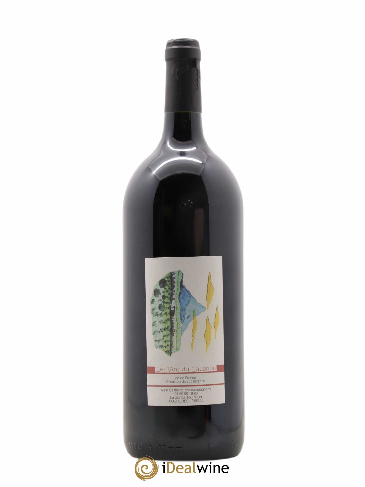 Vin de France Ezo Les Vins du Cabanon - Alain Castex 2020 - Lot de 1 magnum - 0