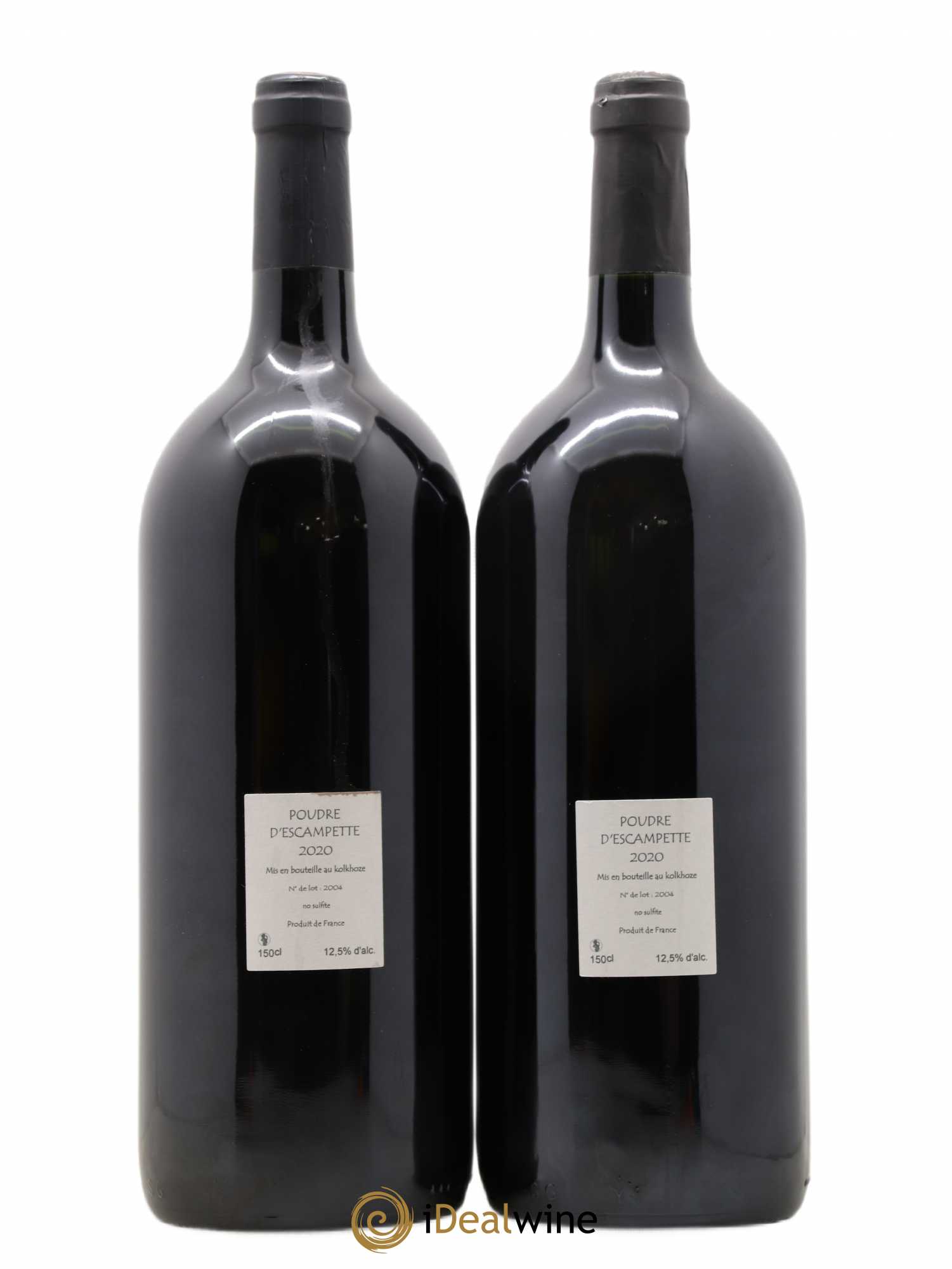 Vin de France Poudre d'Escampette Les Vins du Cabanon - Alain Castex 2020 - Lot de 2 magnums - 1