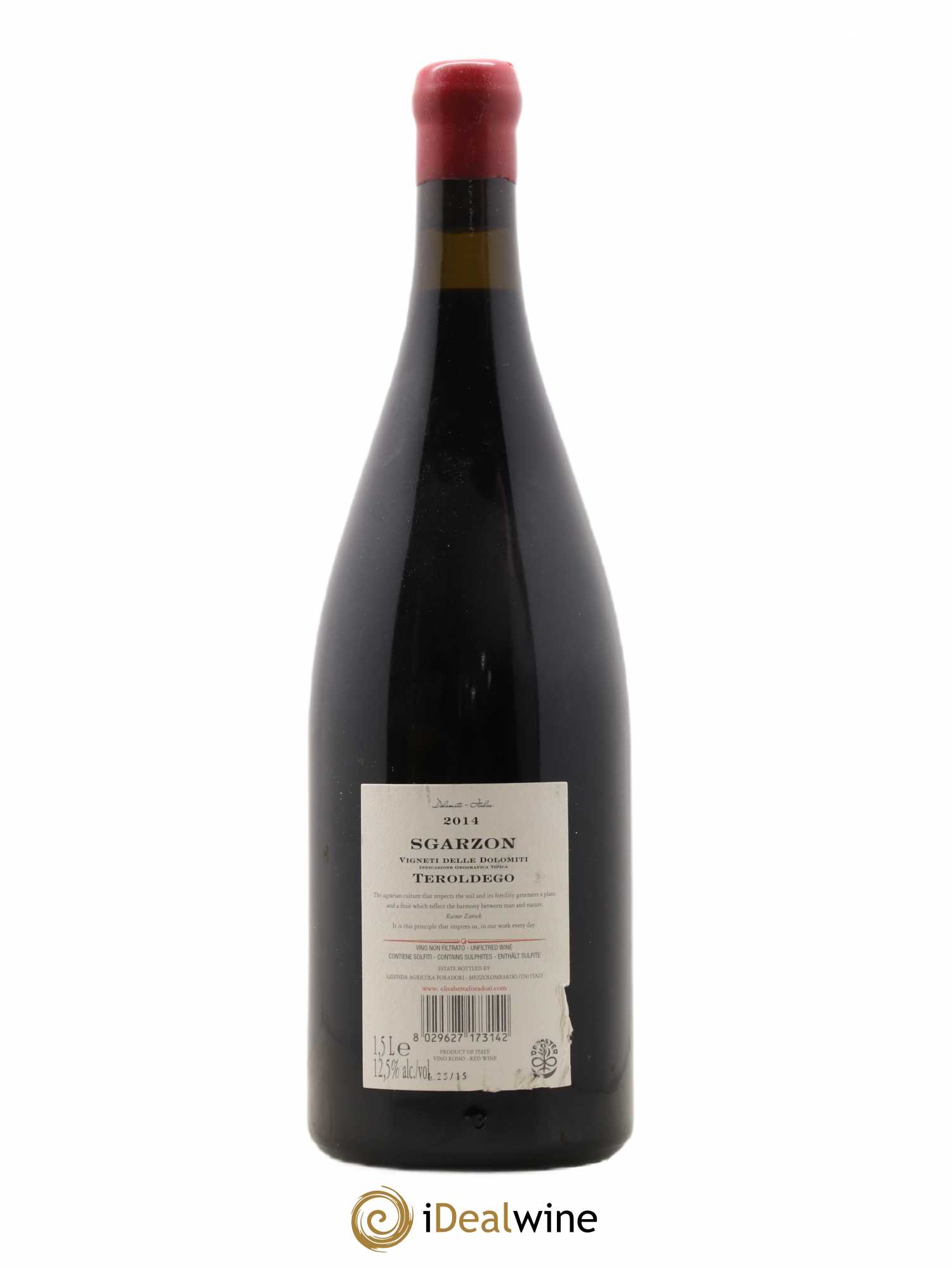 Vigneti delle Dolomiti IGT Sgarzon - Teroldego Elisabetta Foradori 2014 - Lot of 1 magnum - 1