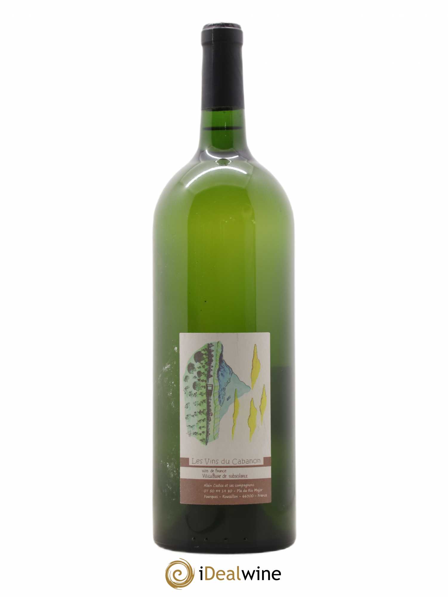 Vin de France Tir à Blanc Les Vins du Cabanon Alain Castex 2016 - Posten von 1 Magnum - 0
