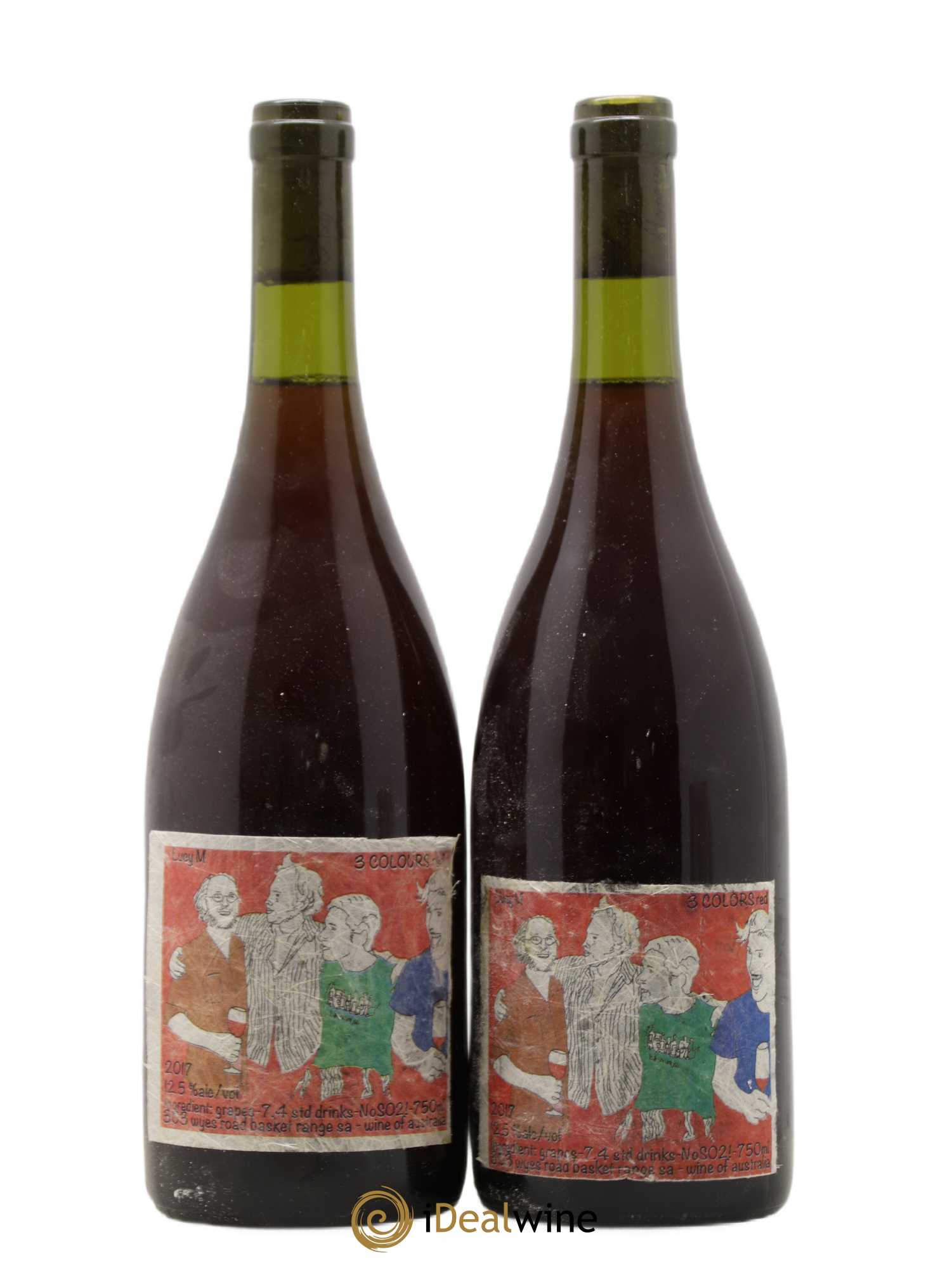 Australie 3 Colours Red Lucy Margaux 2017 - Lot de 2 bouteilles - 0