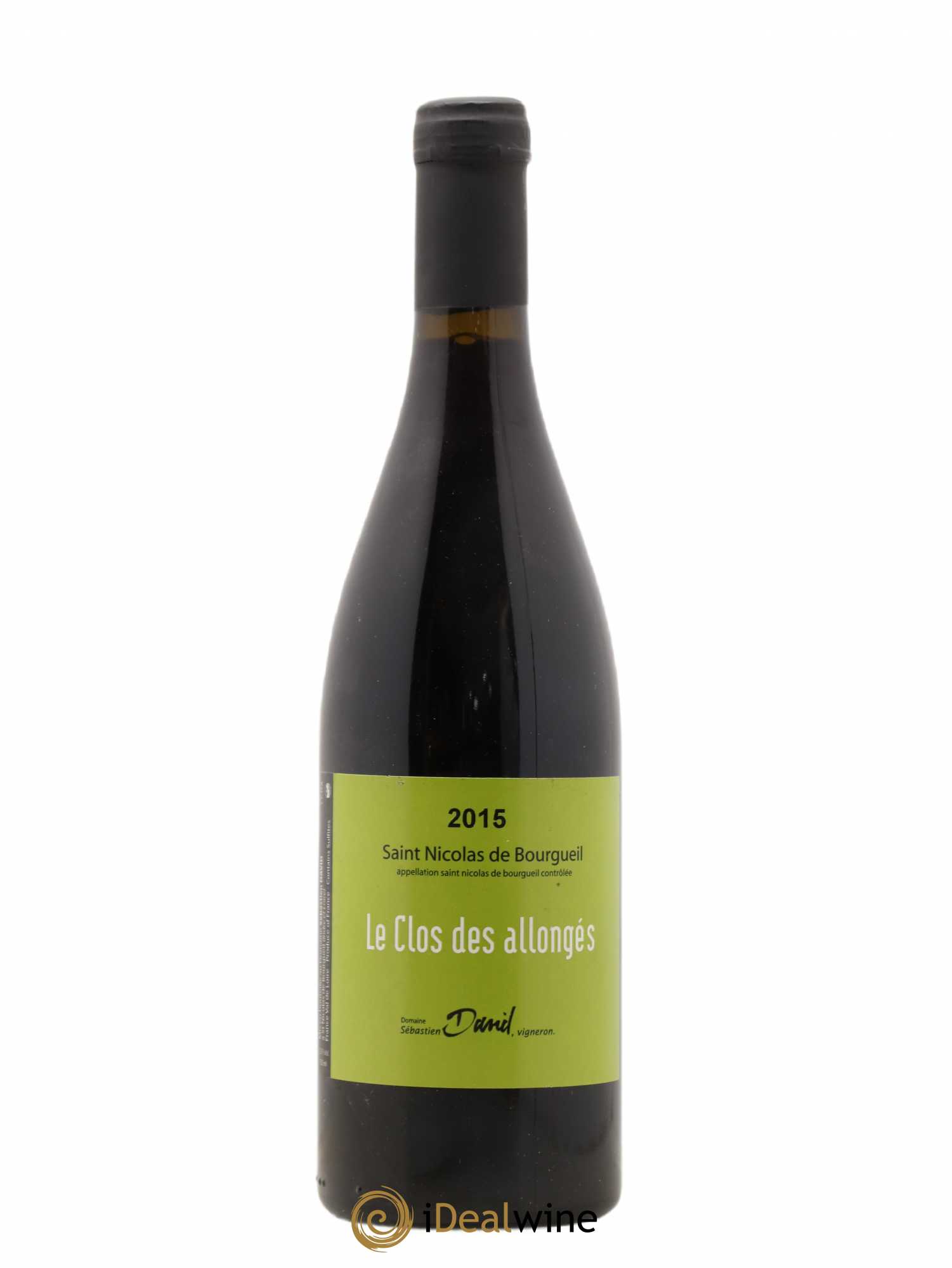 Saint-Nicolas de Bourgueil Le Clos des Allongés Sebastien David 2015 - Lot de 1 bouteille - 0