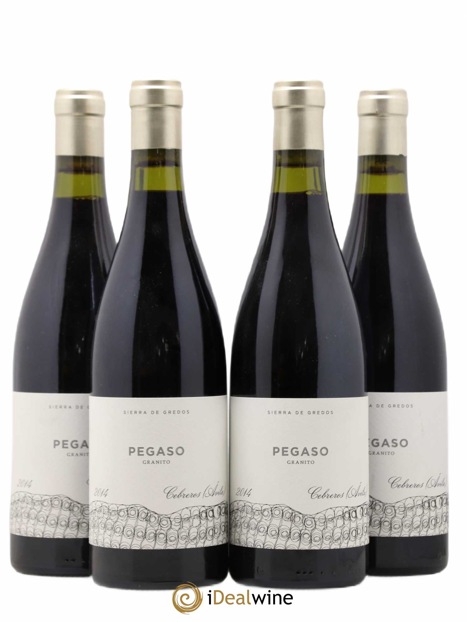 Castilla y Leon Pegaso Granito 2014 - Lot de 4 bouteilles - 0