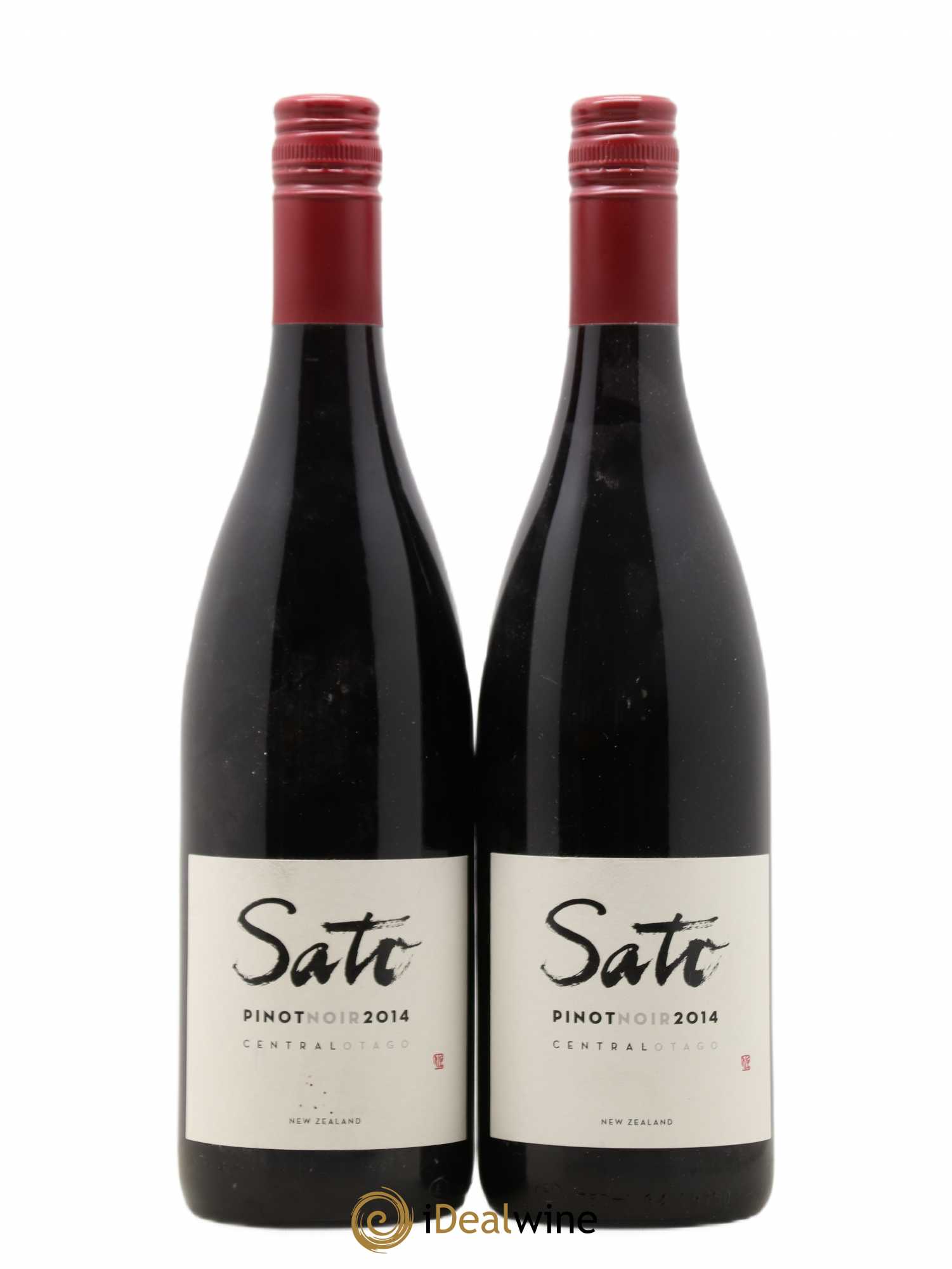 Nouvelle Zélande Central Otago Pinot Noir Sato Wines 2014 - Posten von 2 Flaschen - 0