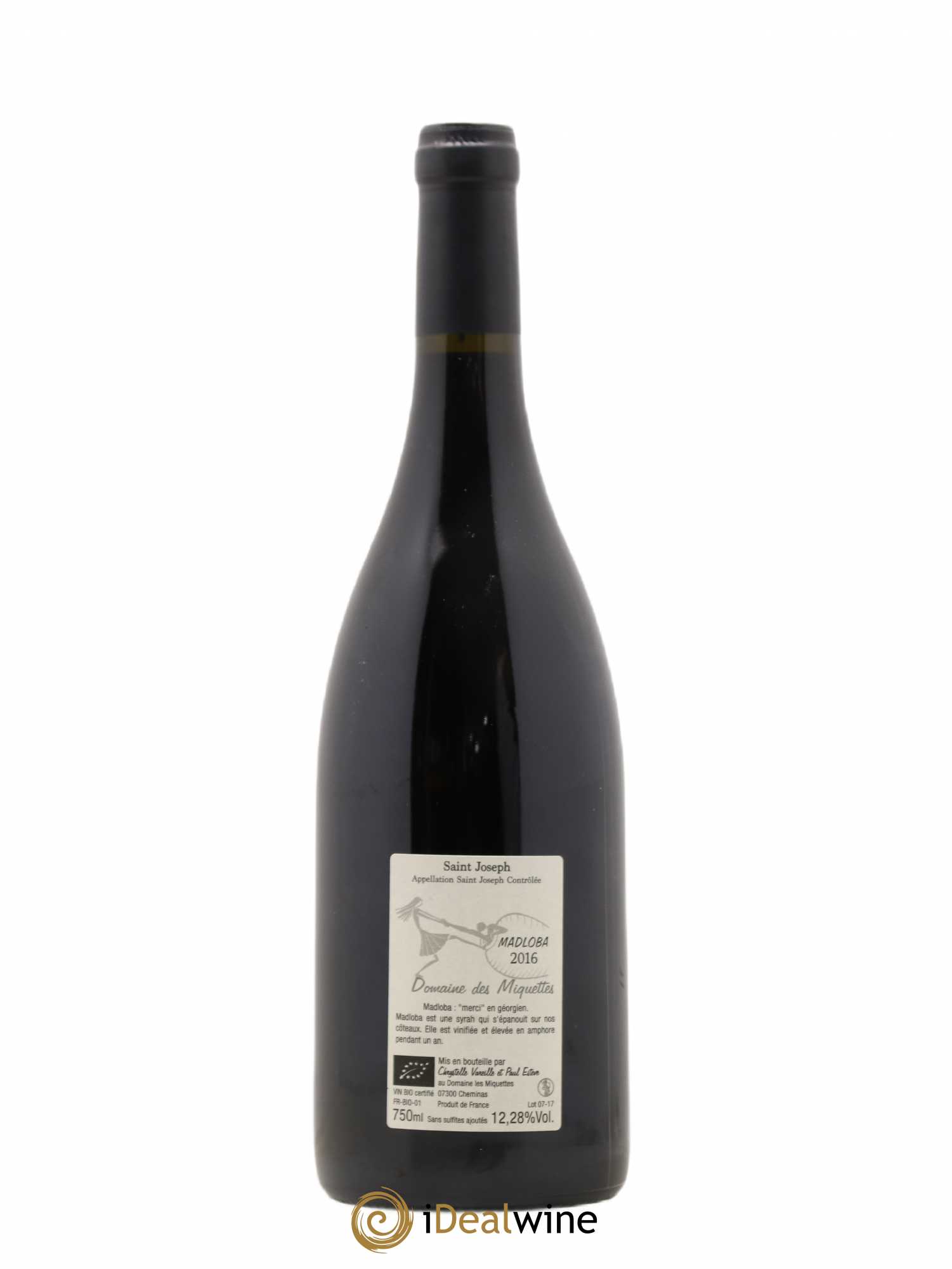 Saint-Joseph Madloba Domaine des Miquettes 2016 - Posten von 1 Flasche - 1