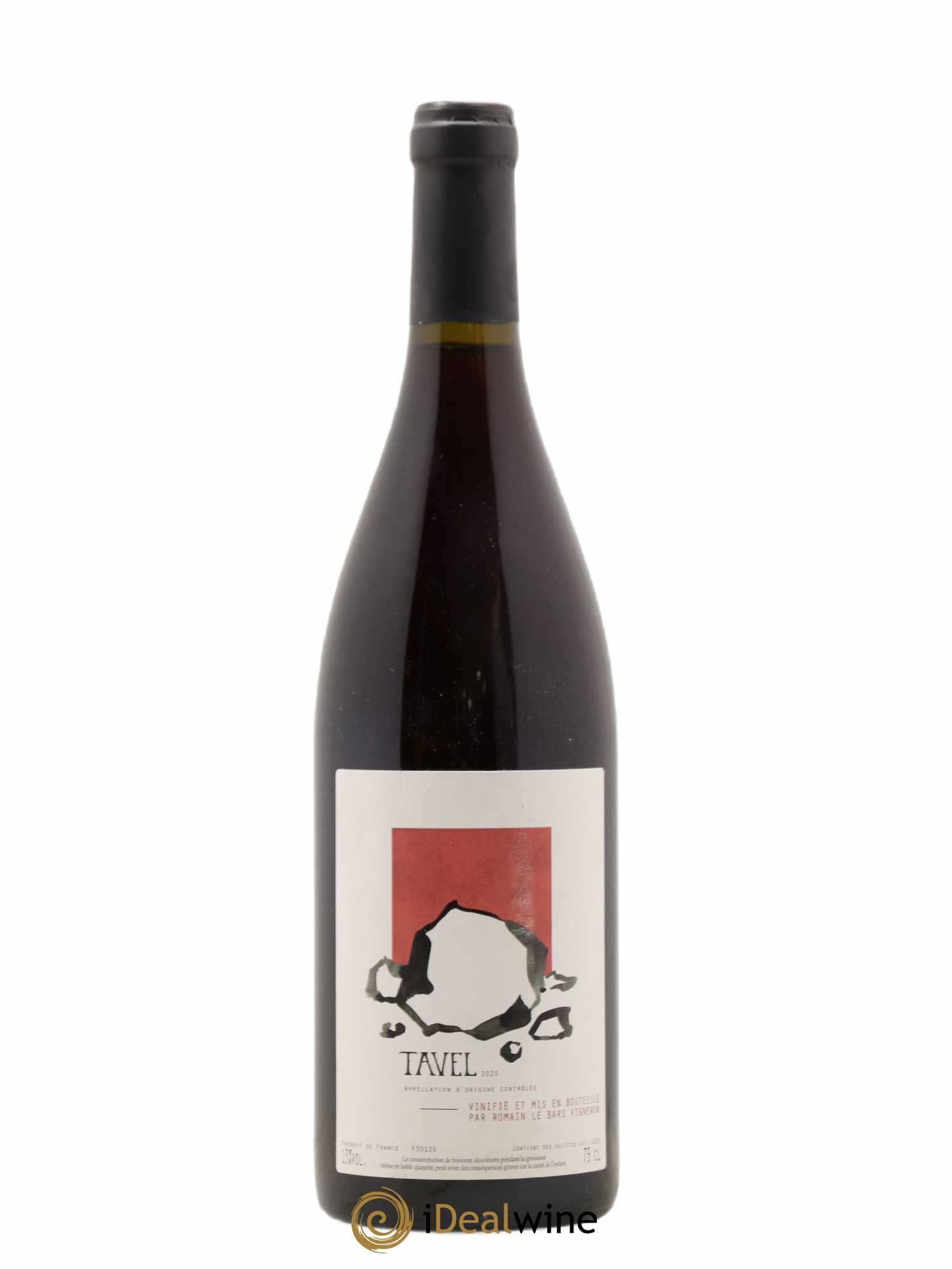 Tavel Romain Le Bars 2020 - Lot de 1 bouteille - 0
