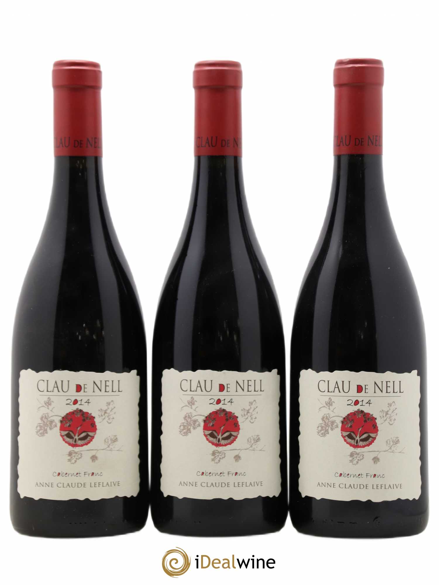 Anjou Cabernet sauvignon Clau de Nell 2014 - Lot de 3 bouteilles - 0