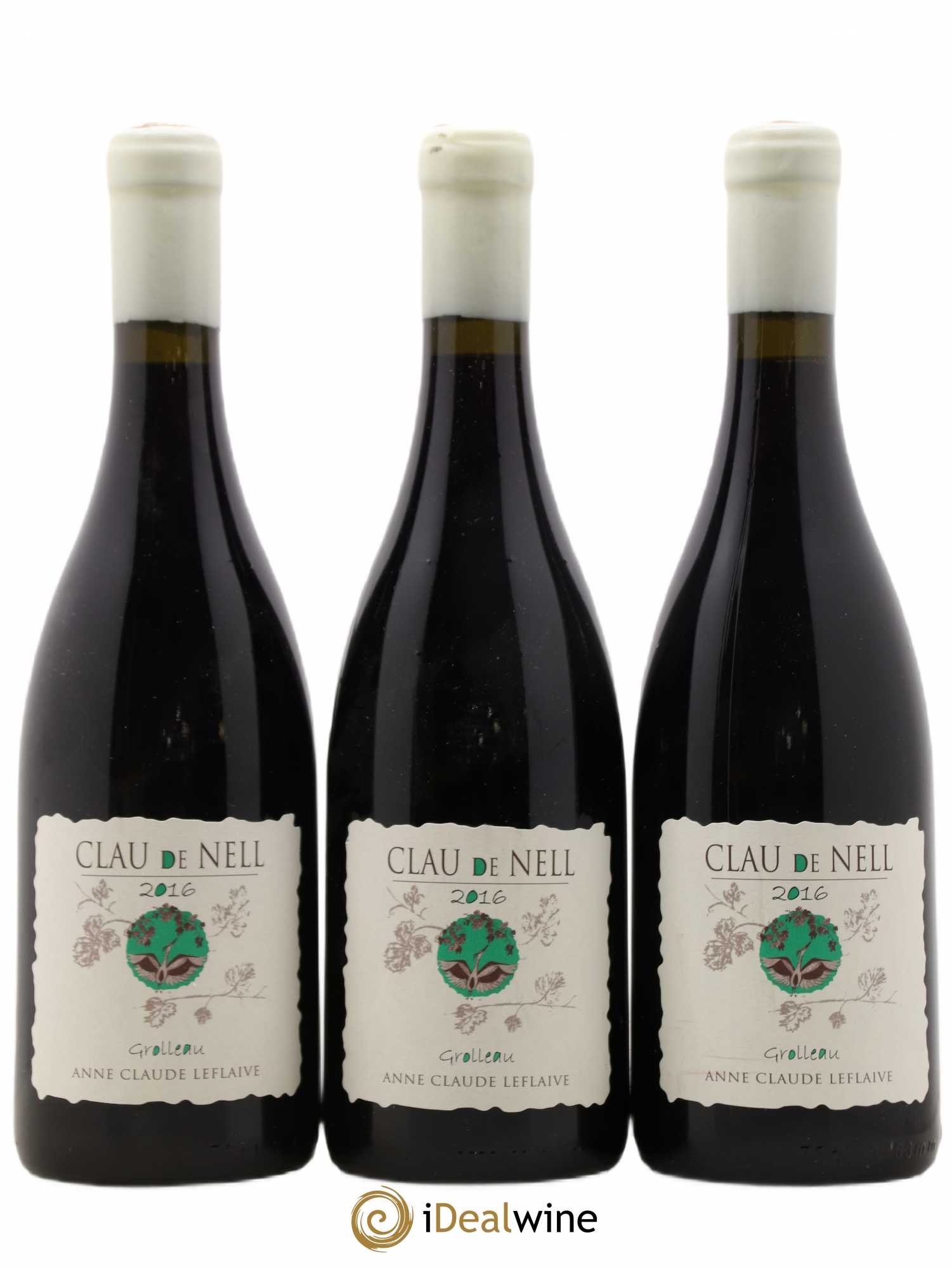 Val de Loire Grolleau Clau de Nell 2016 - Lot de 3 bouteilles - 0
