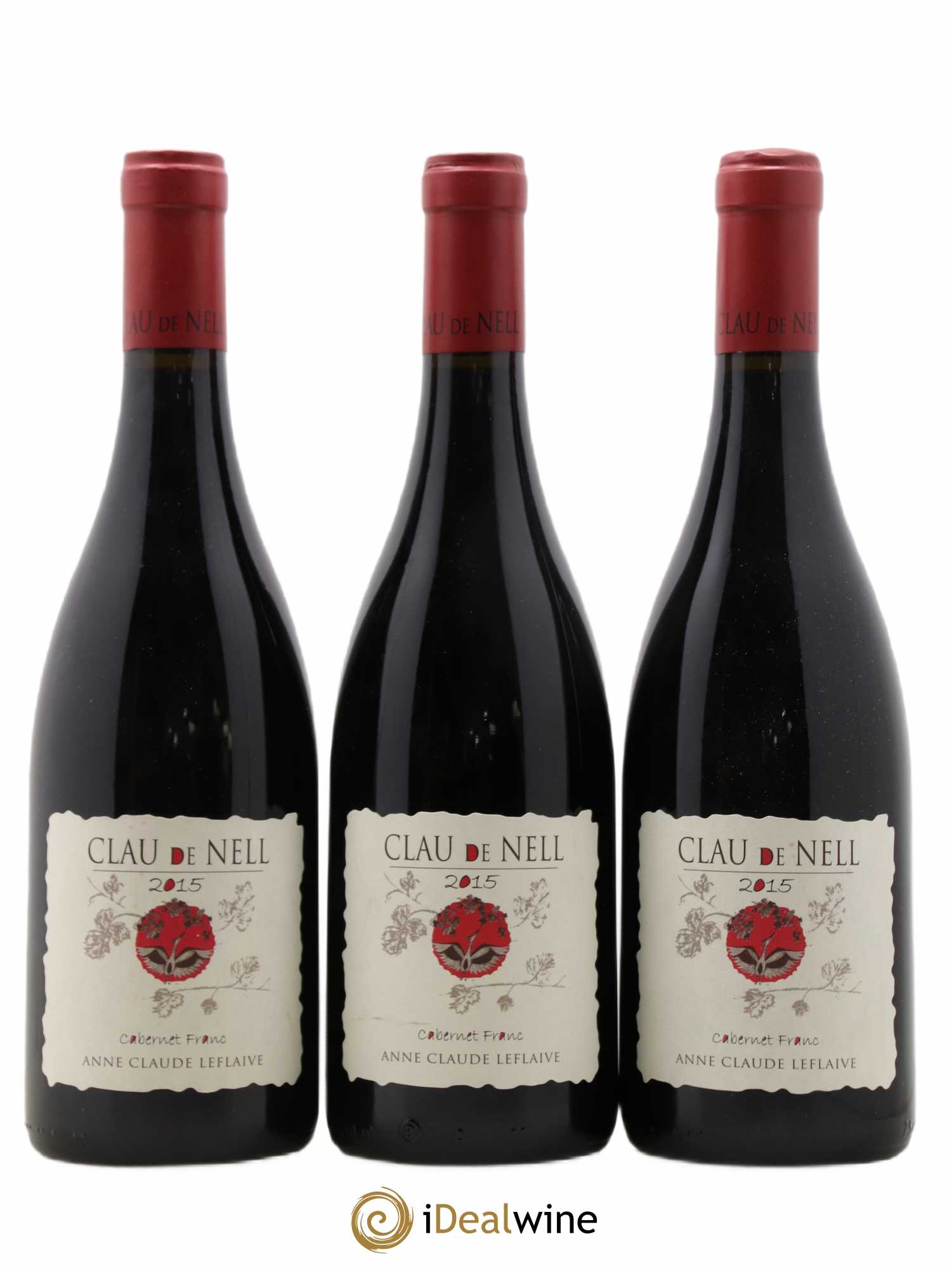 Anjou Cabernet franc Clau de Nell 2015 - Lot de 3 bouteilles - 0