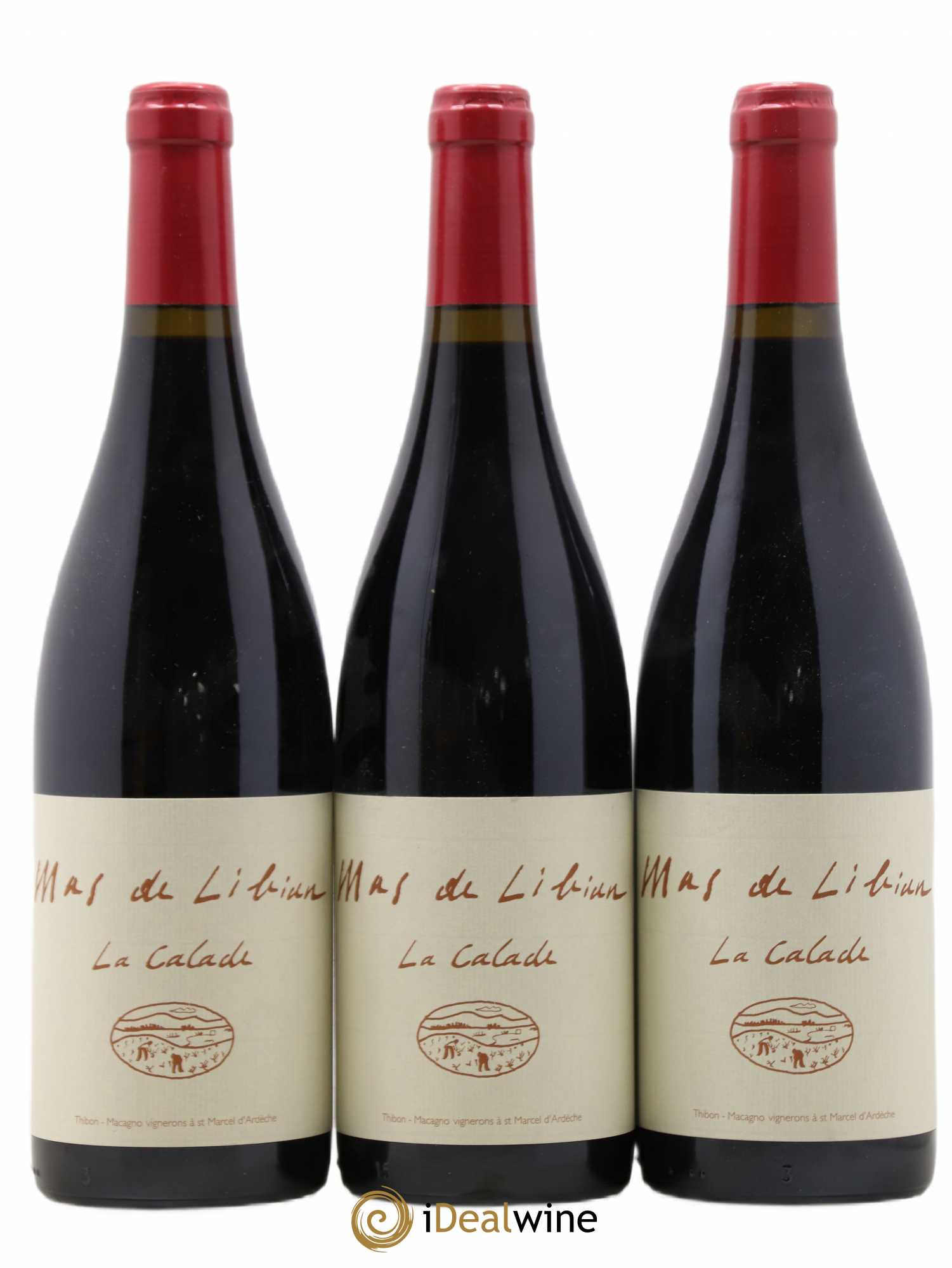 Côtes-du-Rhône La Calade Mas de Libian 2017 - Lot de 3 bouteilles - 0