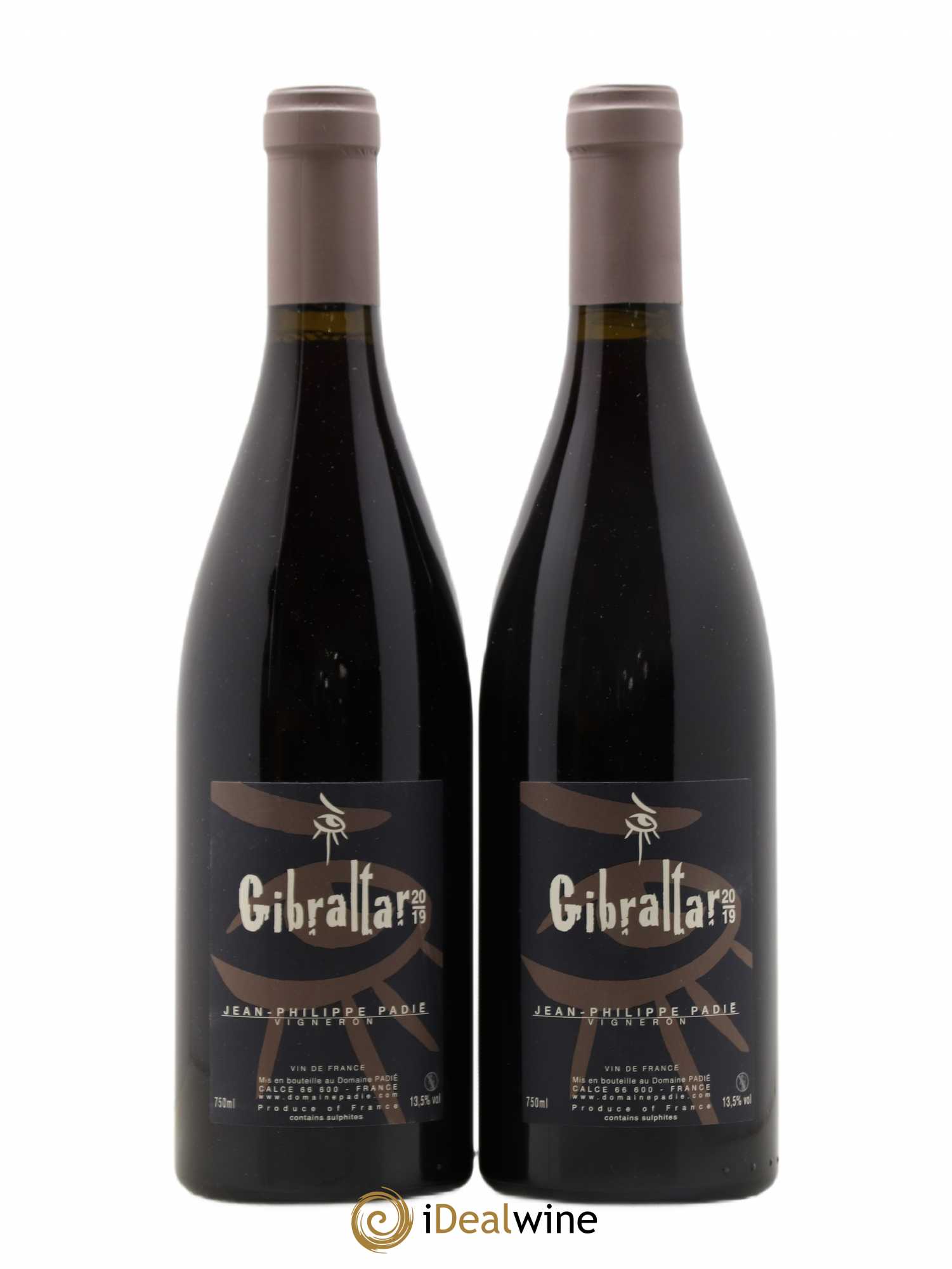 Vin de France Gibraltar Jean-Philippe Padié 2019 - Posten von 2 Flaschen - 0