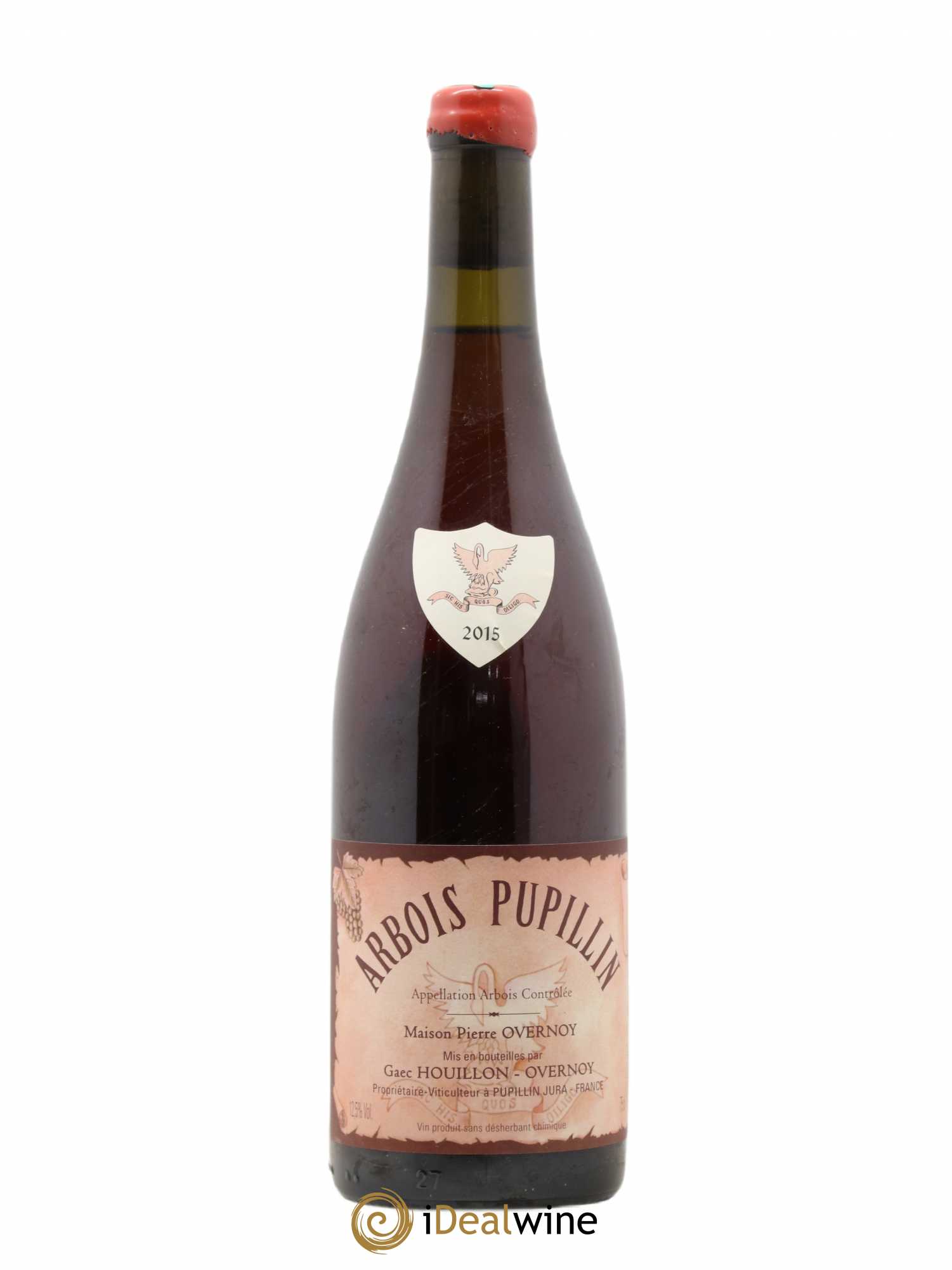 Arbois-Pupillin Poulsard (cire rouge) Overnoy-Houillon (Domaine) 2015 - Lot de 1 bouteille - 0