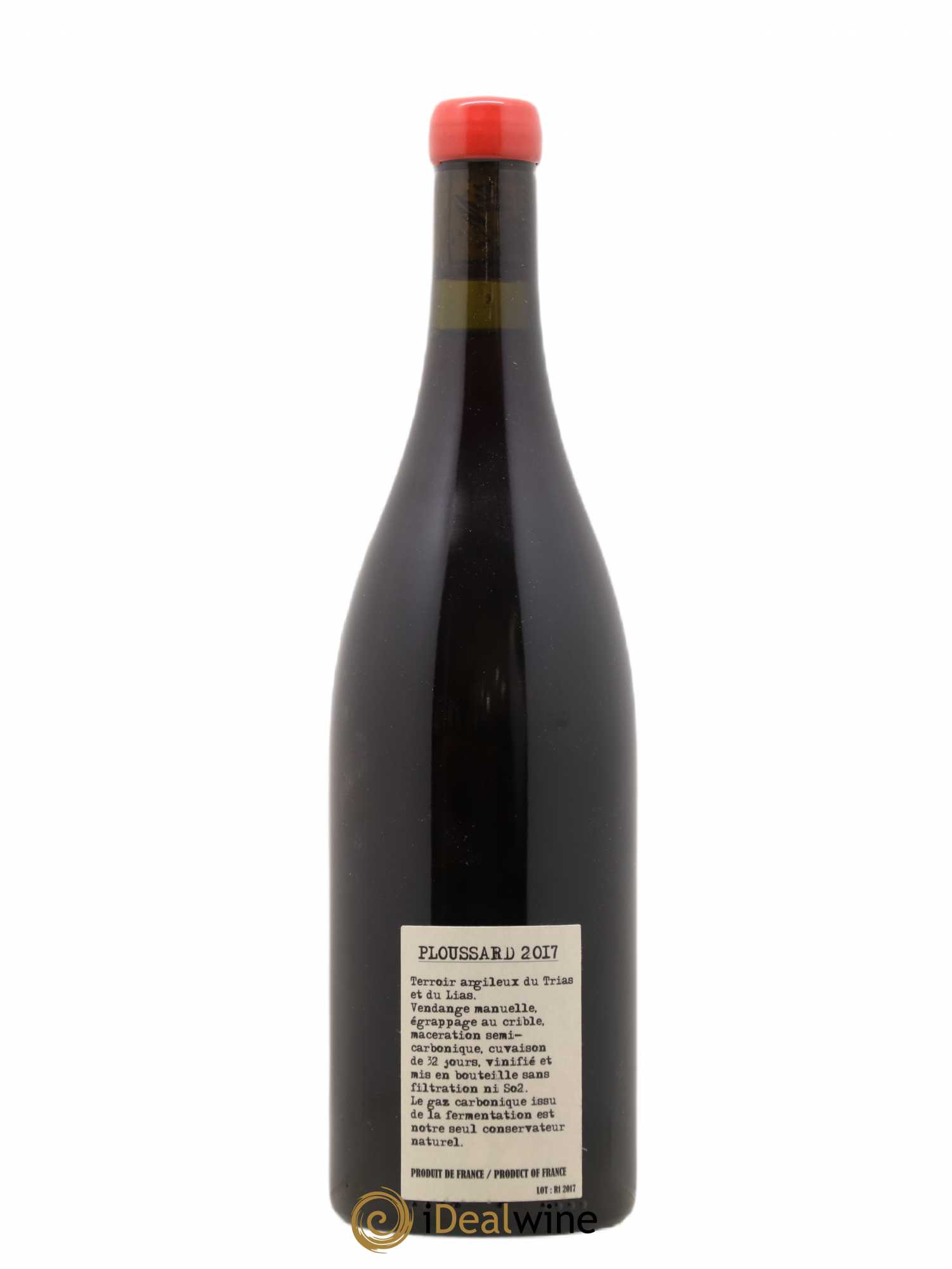 Arbois Ploussard Adeline Houillon & Renaud Bruyère 2017 - Lot de 1 bouteille - 1