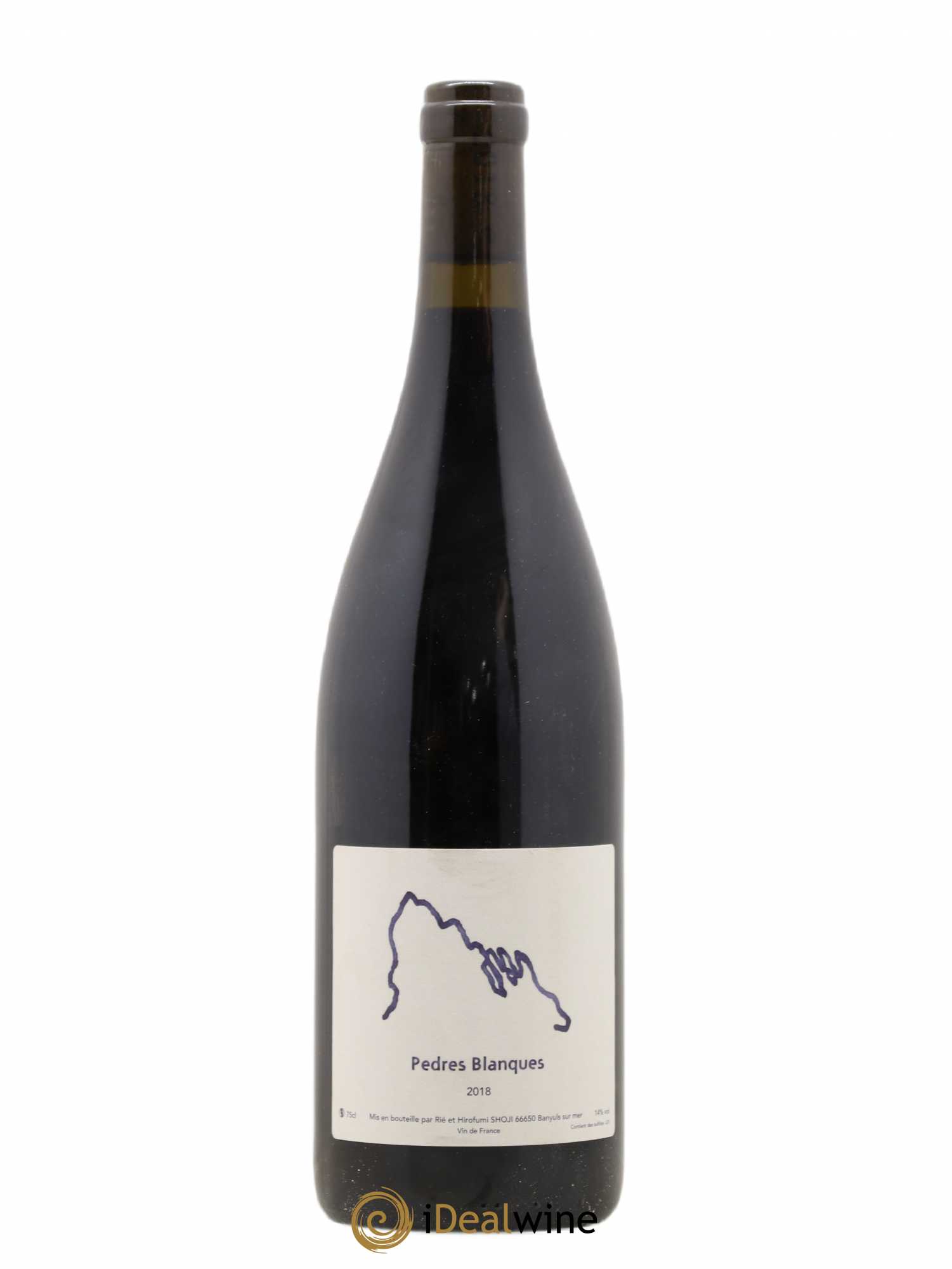Vin de France Pedres Blanques Rié et Hirofumi Shoji 2018 - Lot de 1 bouteille - 0