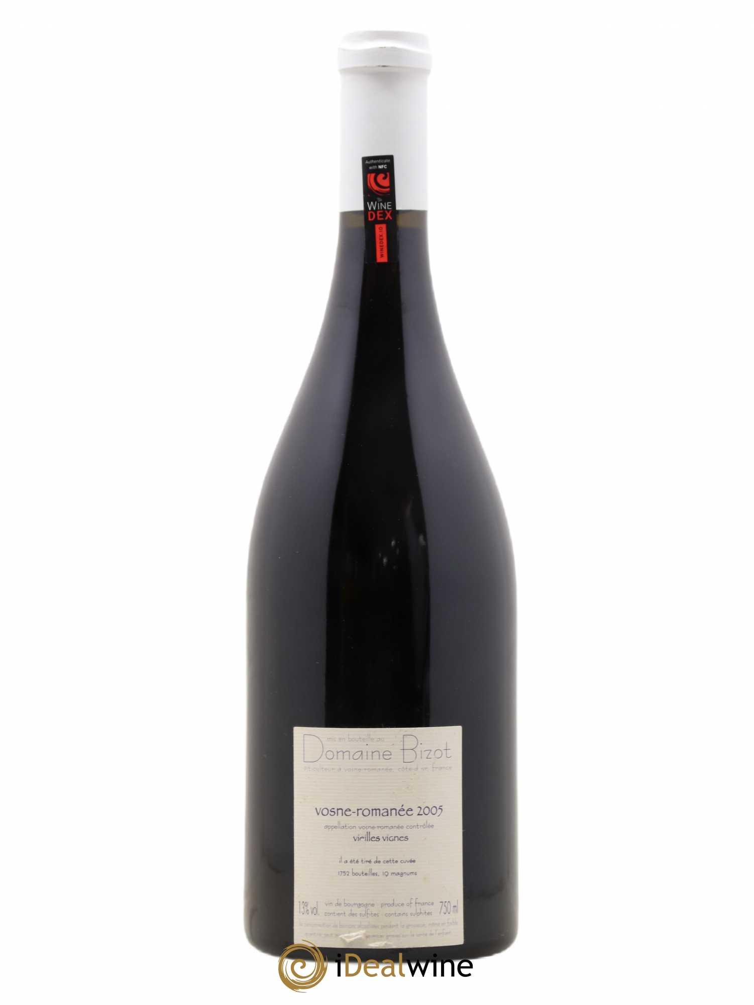 Vosne-Romanée Vieilles Vignes Bizot (Domaine) 2005 - Posten von 1 Flasche - 1