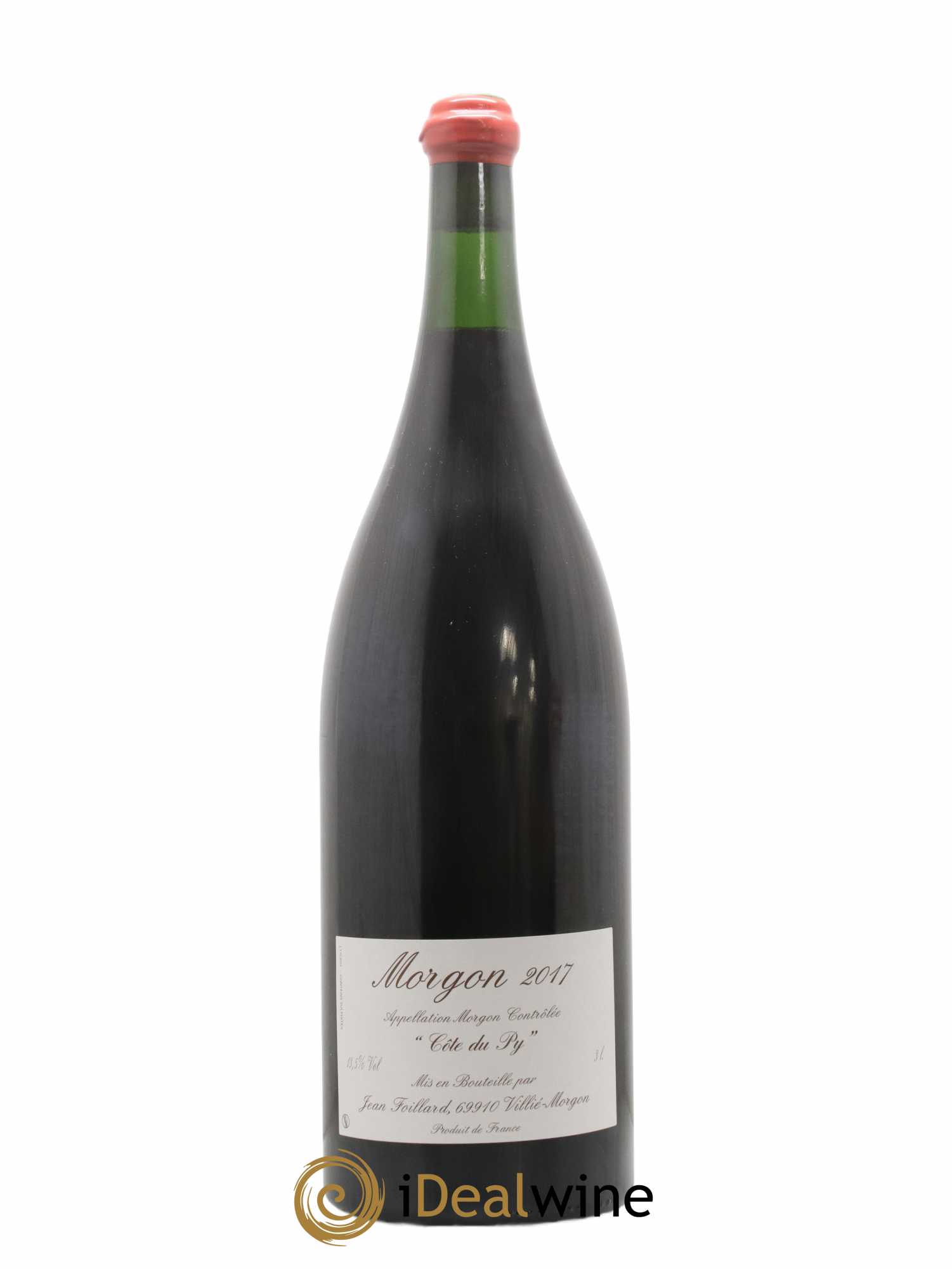 Morgon Côte du Py Jean Foillard 2017 - Lot de 1 double magnum - 0