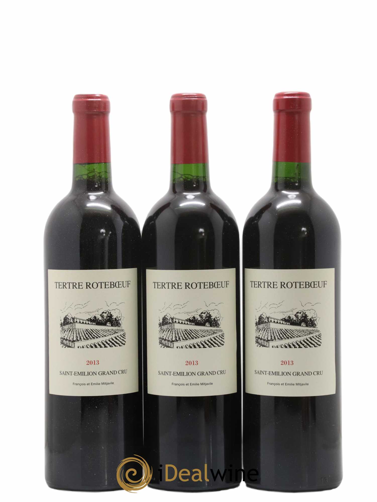 Château Tertre Roteboeuf 2013 - Posten von 6 Flaschen - 1