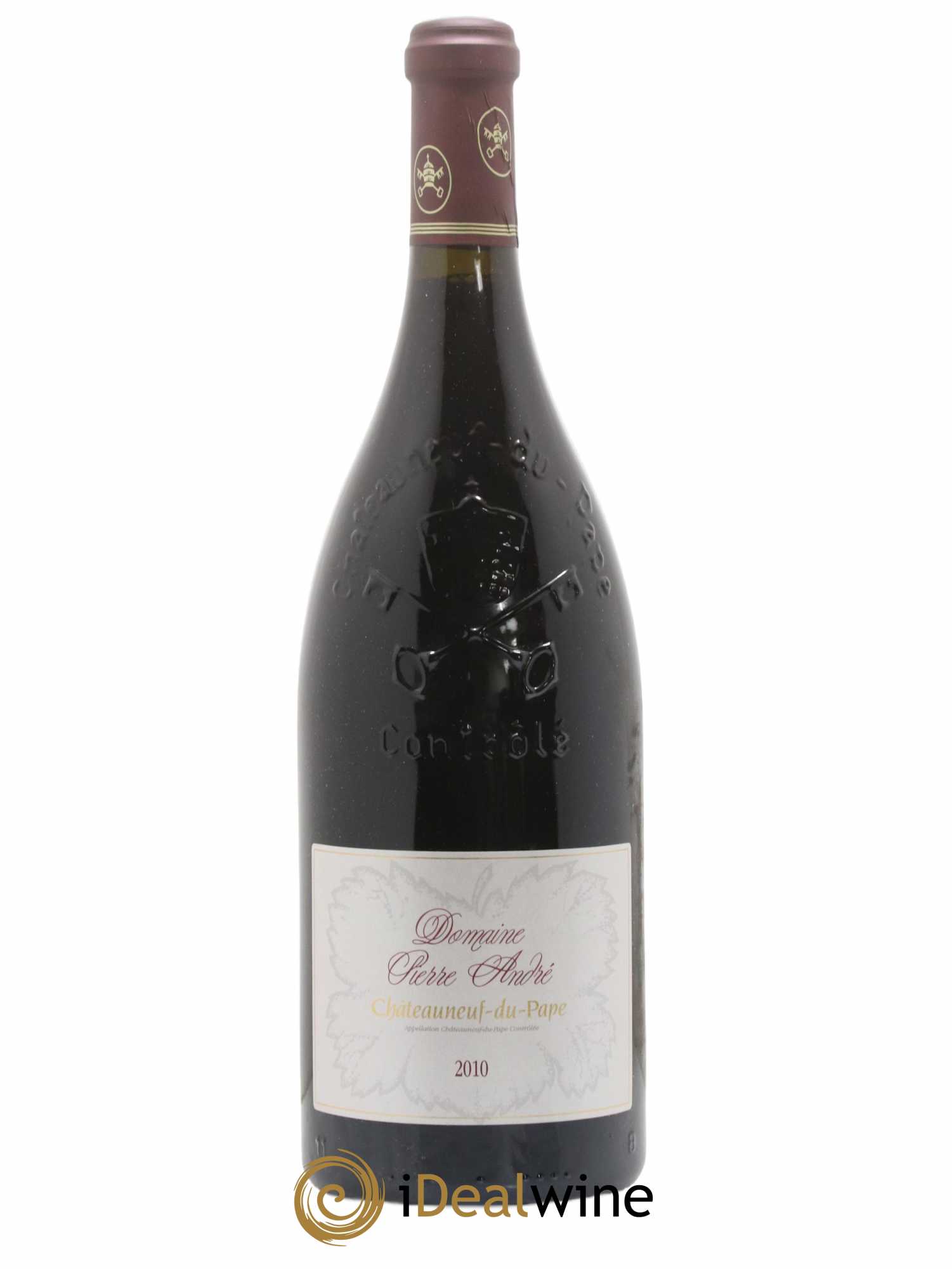 Châteauneuf-du-Pape Pierre André (Domaine) 2010 - Lot of 1 magnum - 0